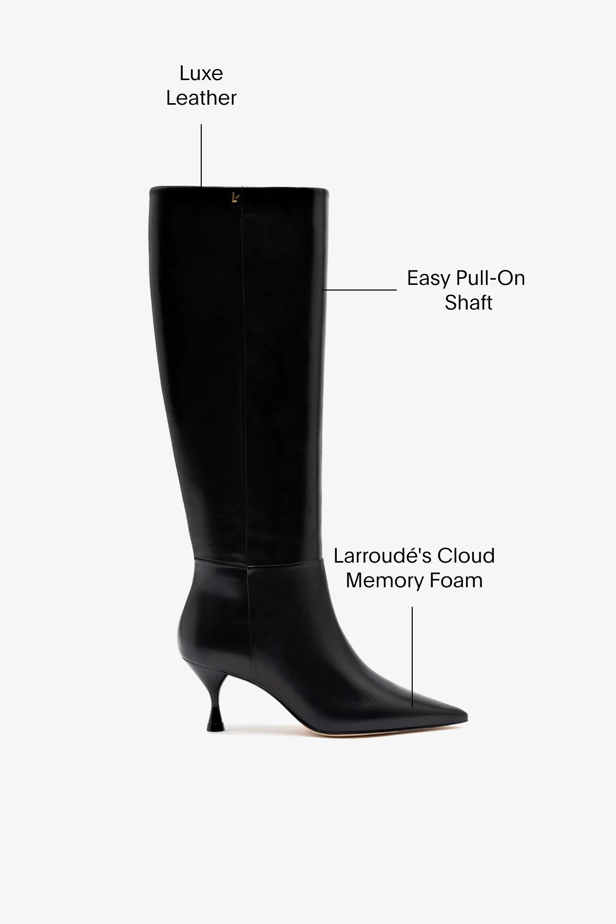 Bota Georgia Couro Preto - Image 5