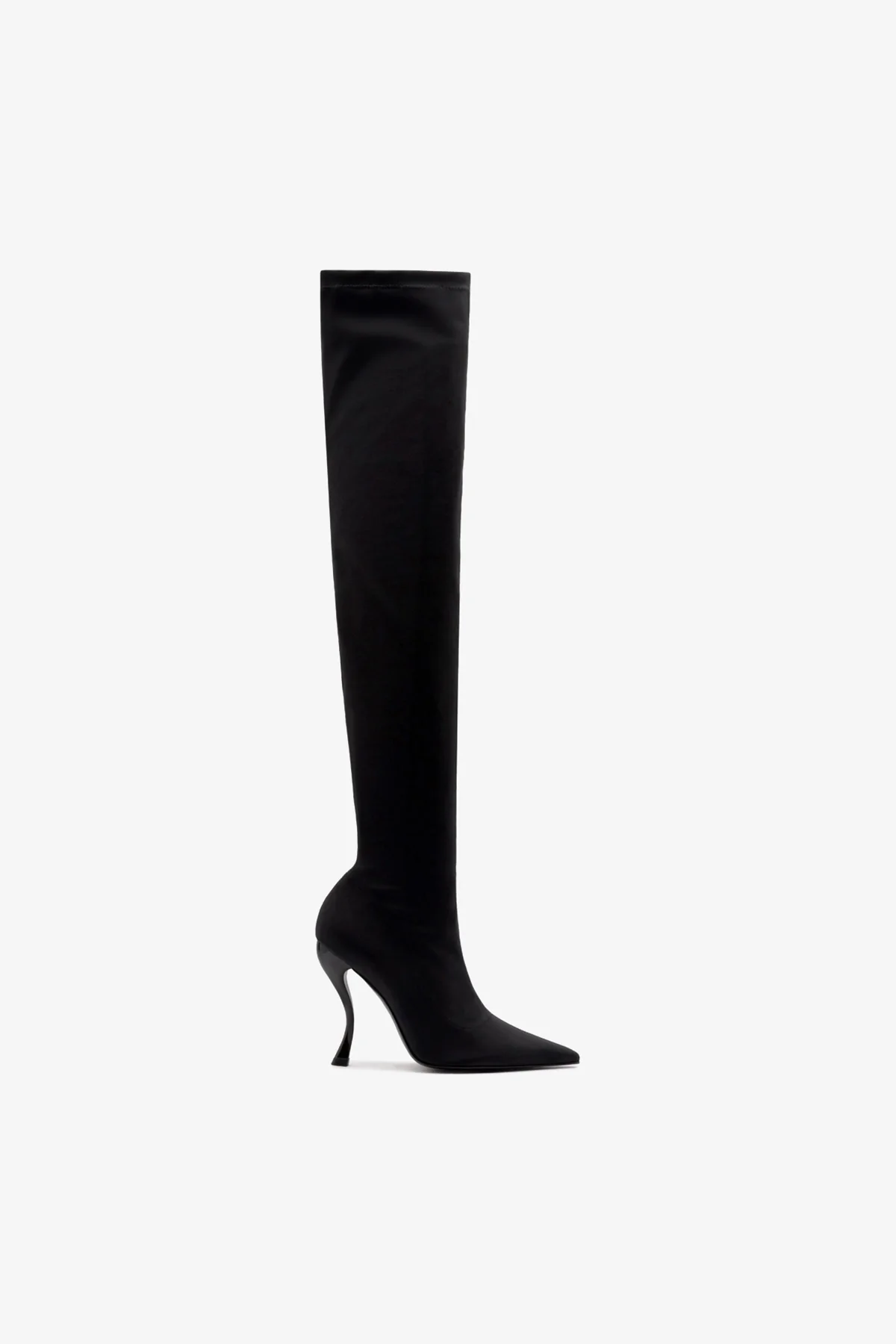 Larroudé By Nicolò B.: Bota Anastasia Lycra Preto