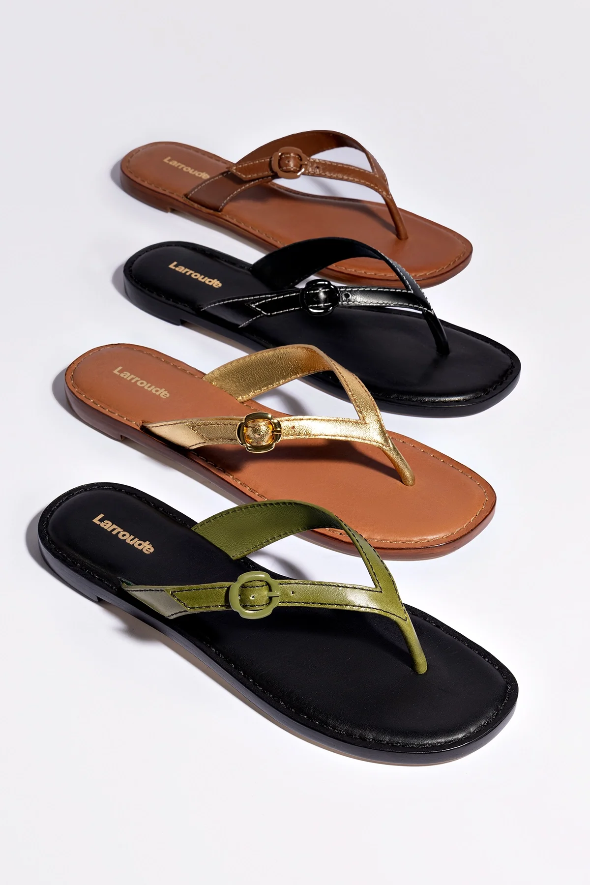Flat Mary Kate Couro Preto - Image 2