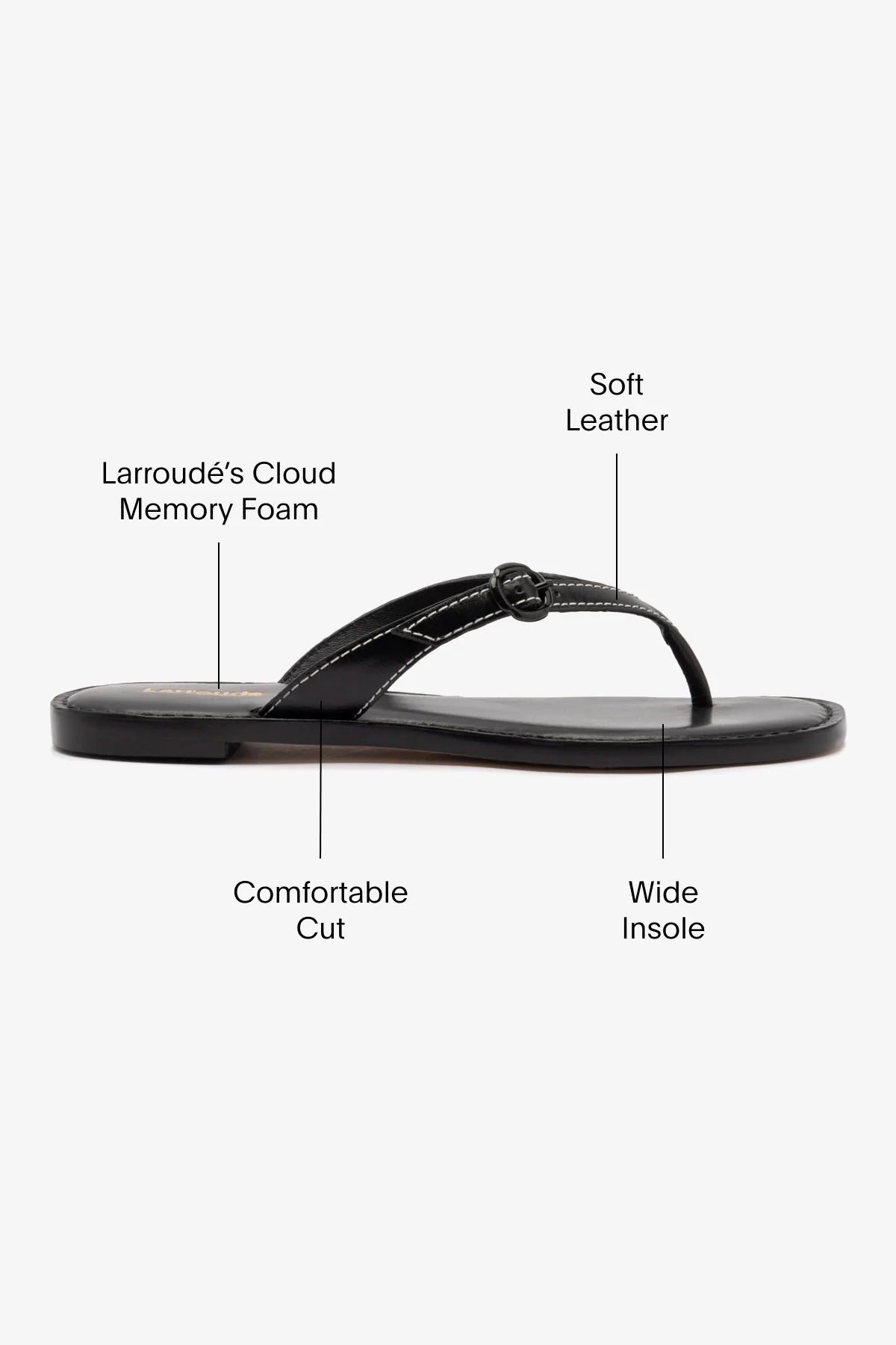 Flat Mary Kate Couro Preto - Image 5