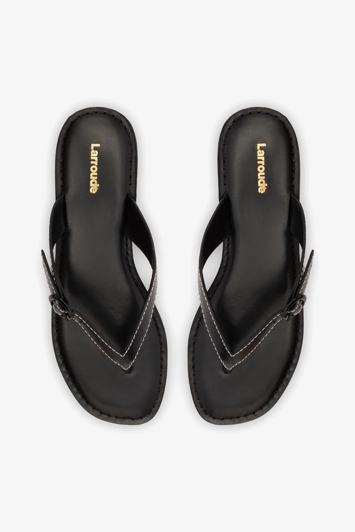 Flat Mary Kate Couro Preto - Image 6