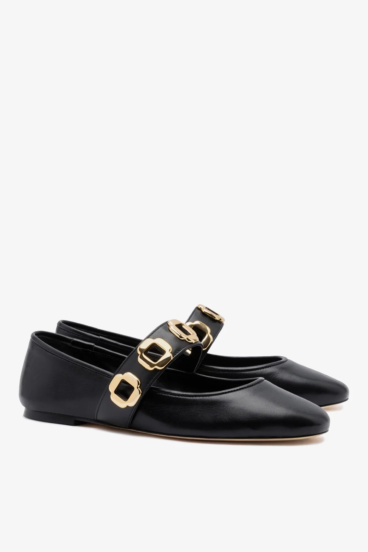 Sapatilha Milan Couro Preto - Image 3