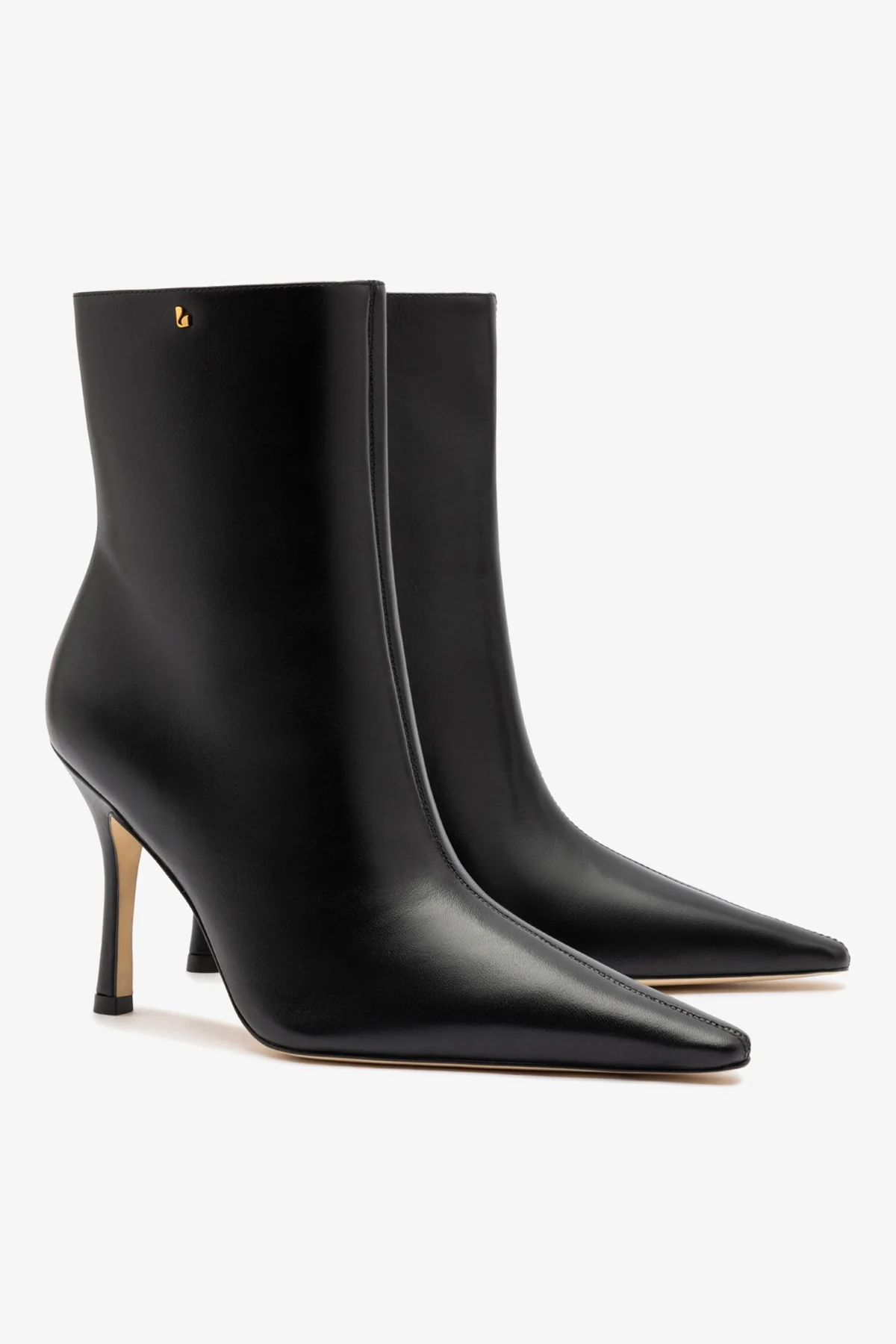 Bota Carine Mini Couro Preto - Image 3