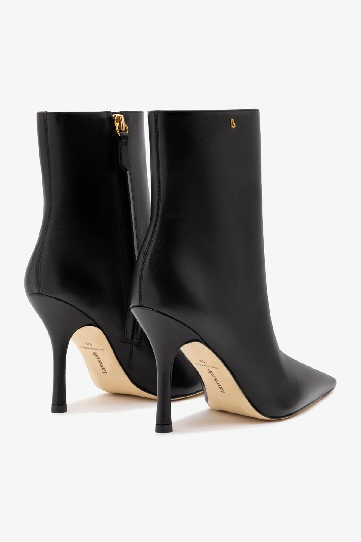 Bota Carine Mini Couro Preto - Image 7