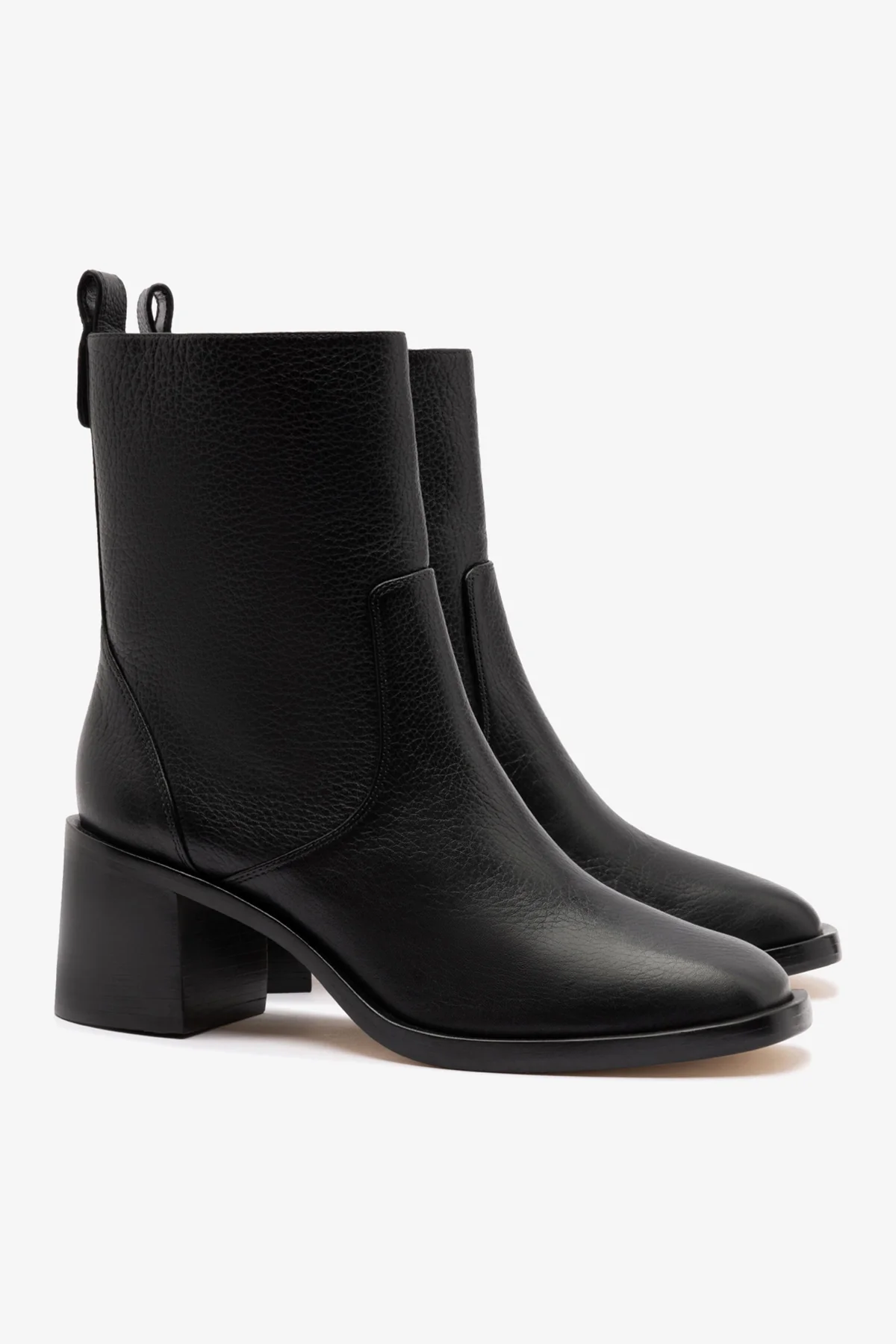 Bota Ricky Mini Couro Preto - Image 3