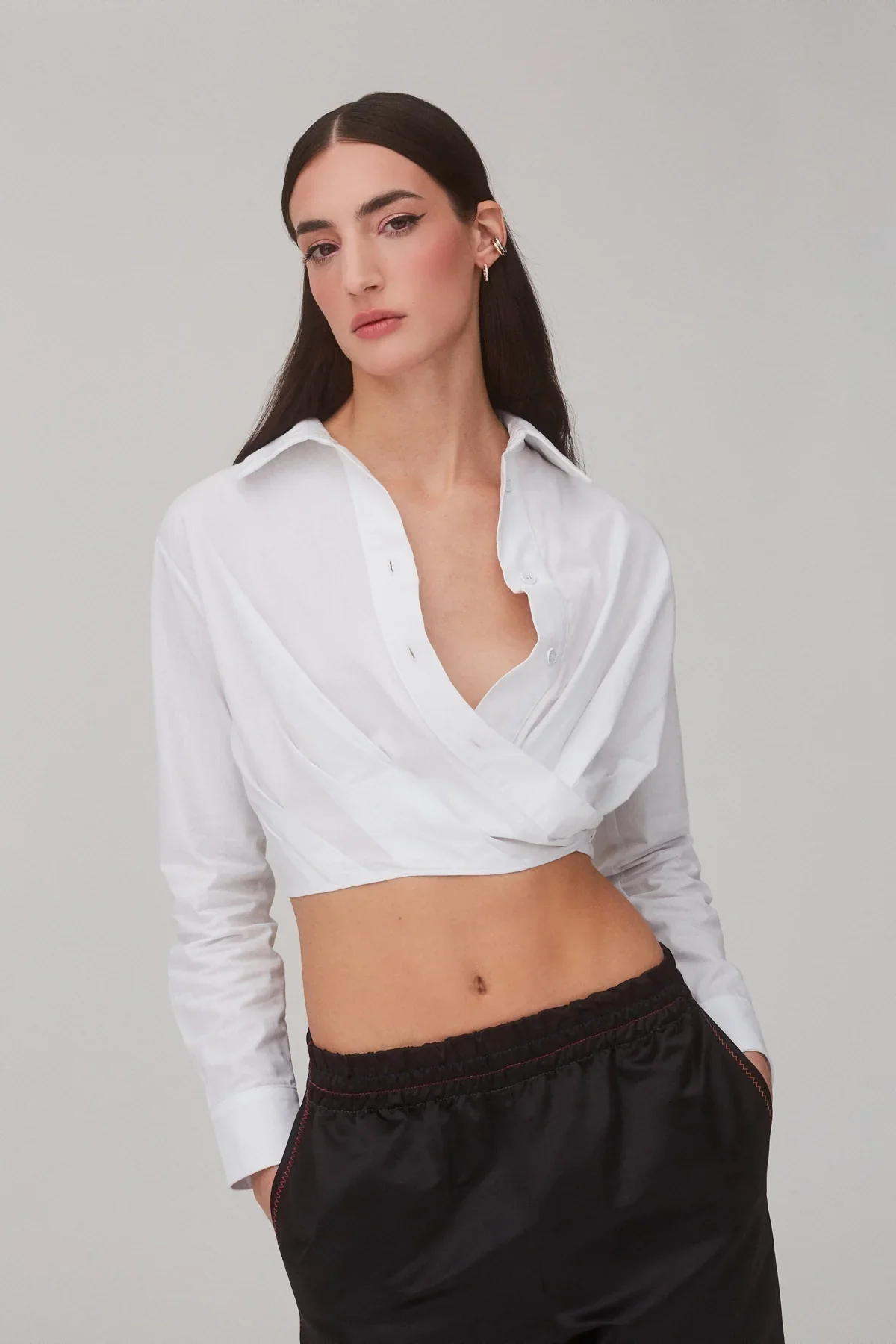 Calça Jogger Sally Cetim Preto - Image 5