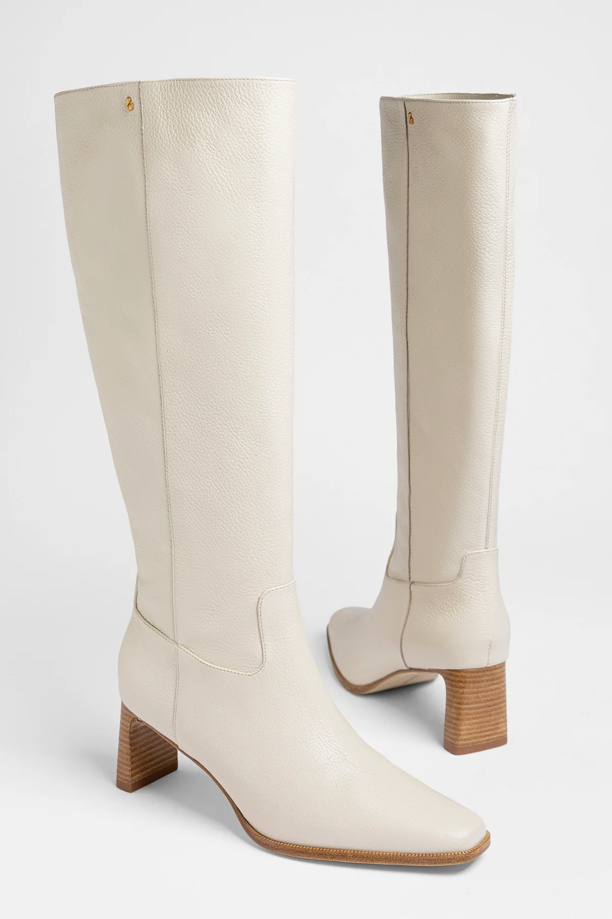 Bota Alexis Couro Off White - Image 4