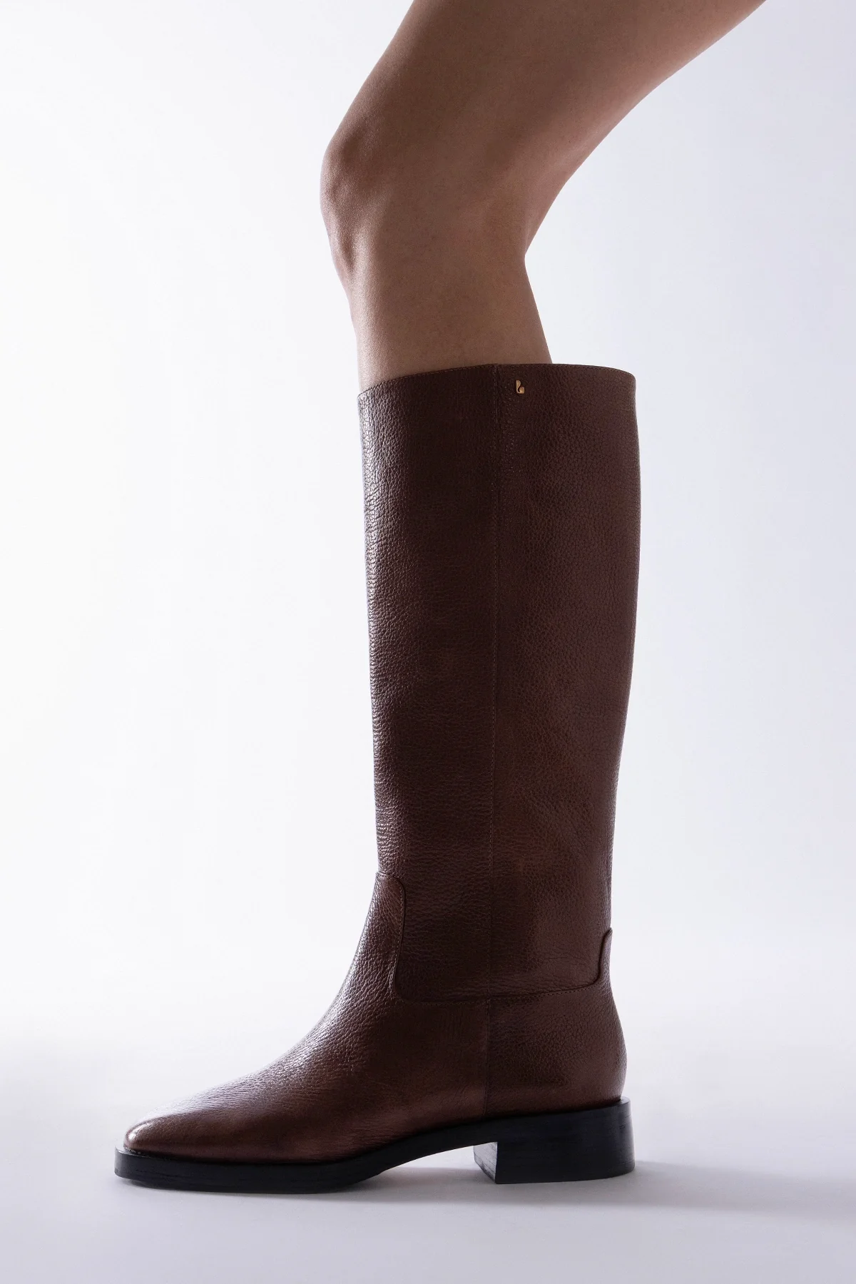Bota Anne Couro Marrom - Image 2