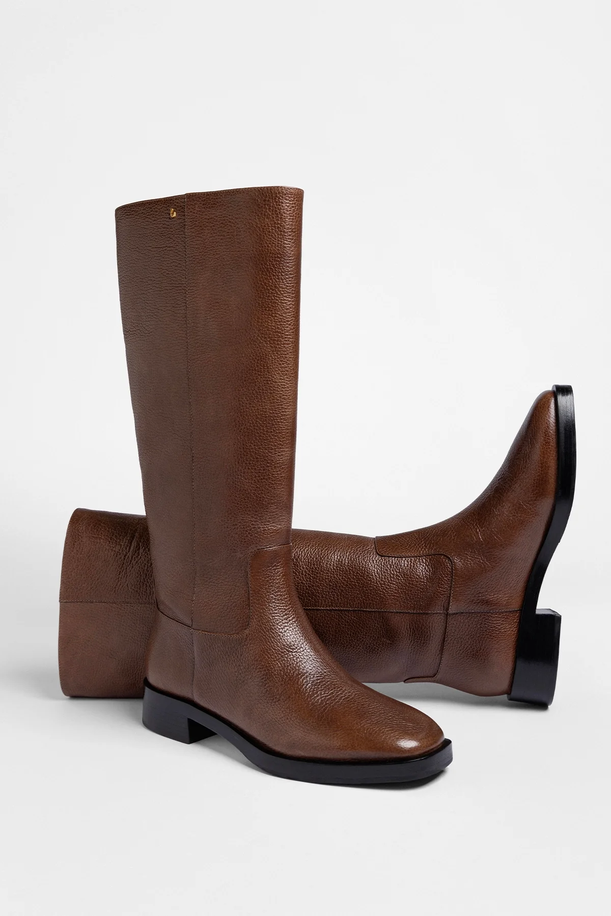 Bota Anne Couro Marrom - Image 3