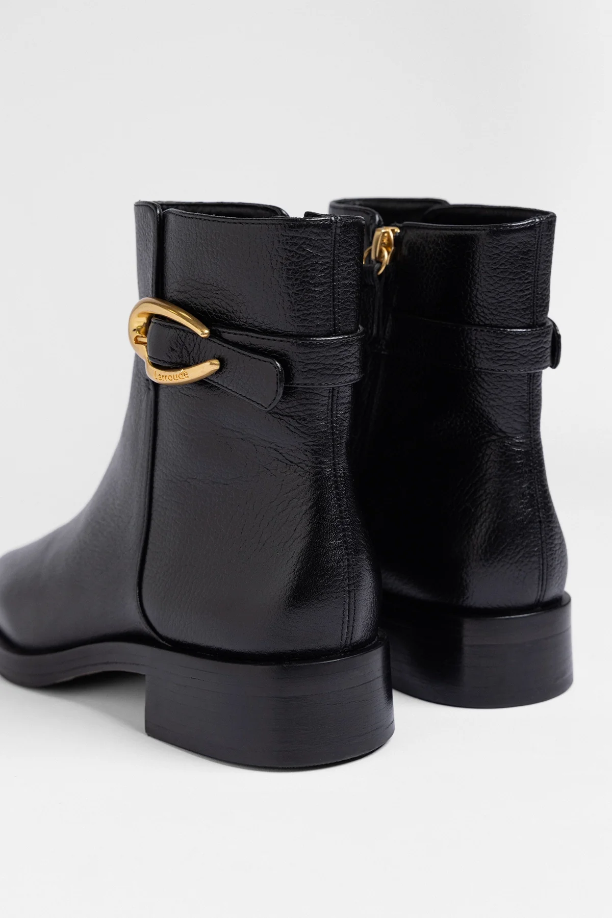 Bota Anne Verona Low Couro Preto - Image 5