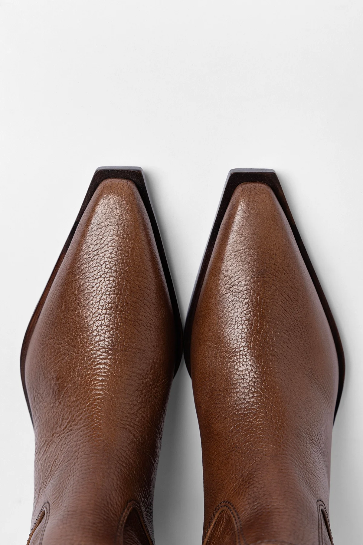 Bota Florencia Couro Marrom - Image 3