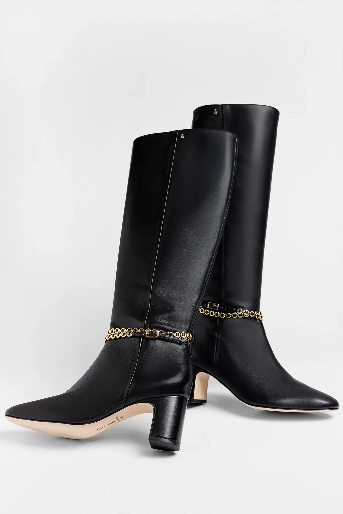 Bota Milanina Hi Couro Preto - Image 3