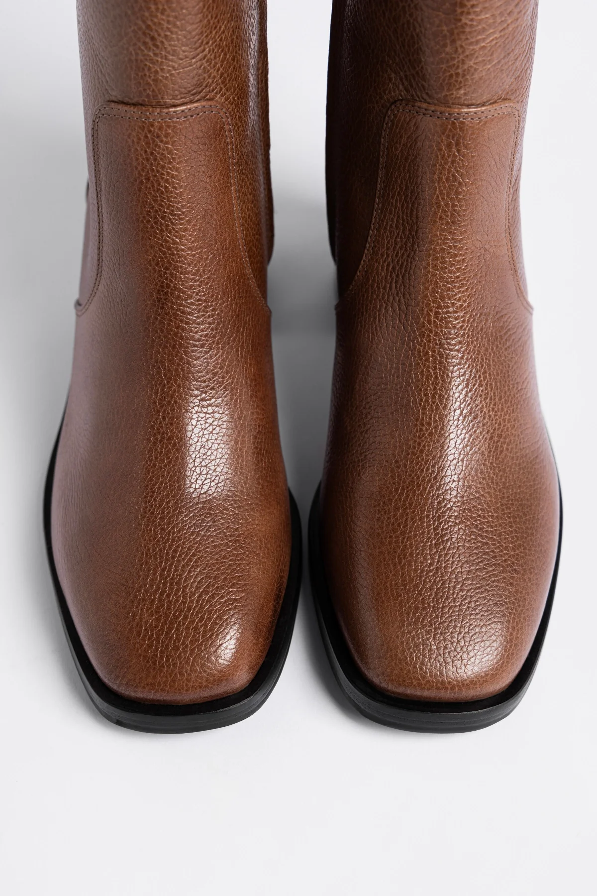 Bota Ricky Mini Couro Marrom - Image 4