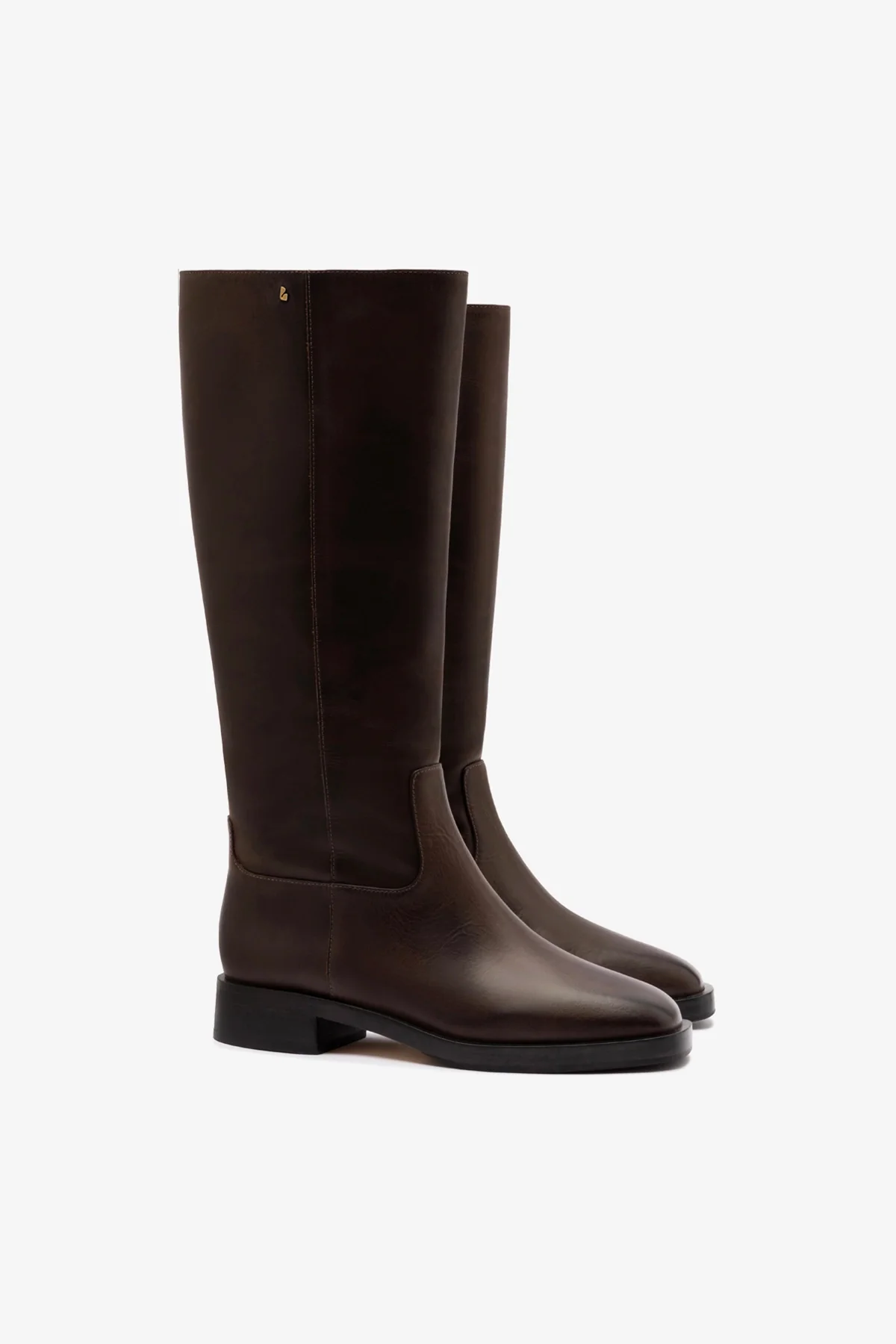 Bota Anne Couro Marrom - Image 3