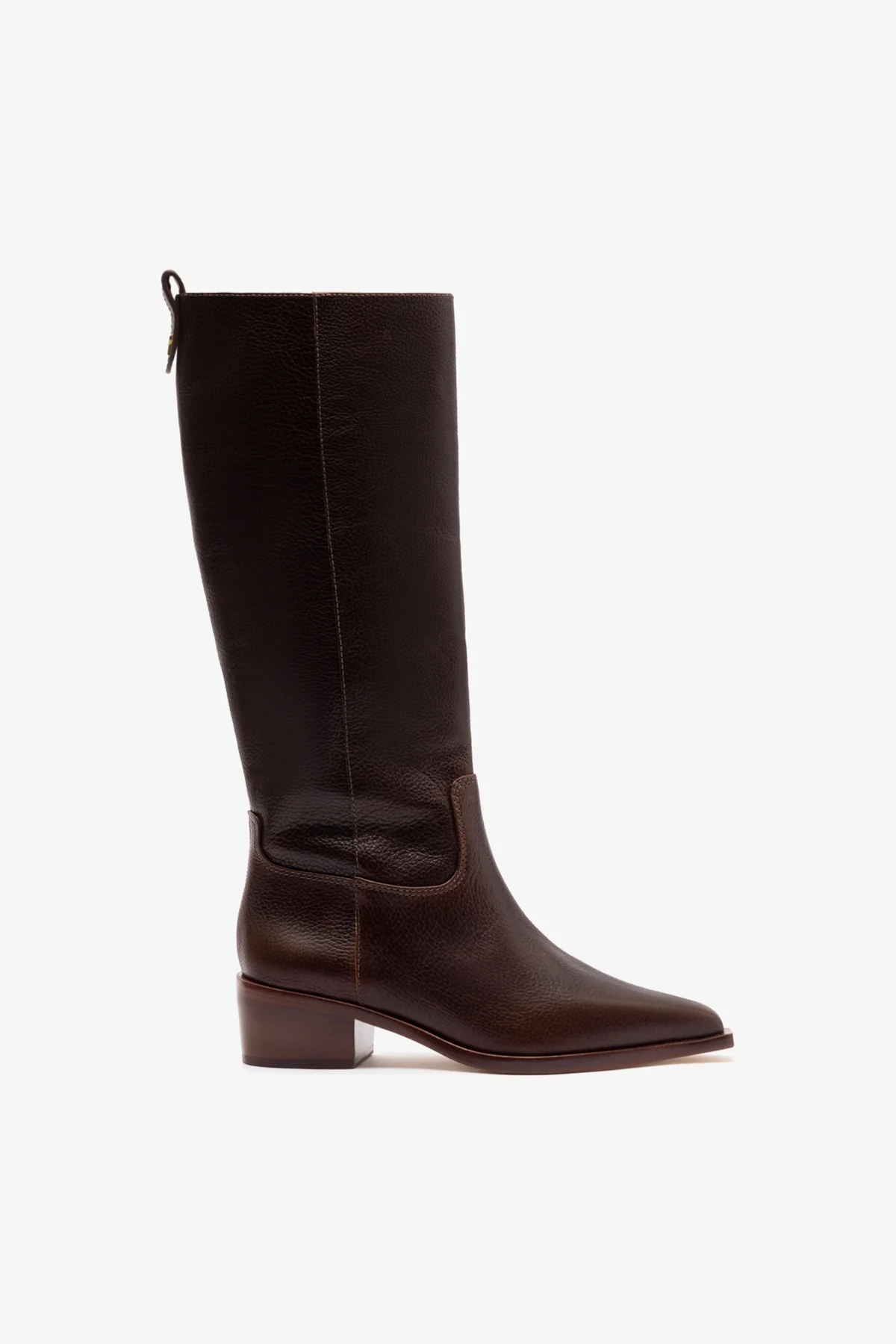 Bota Florencia Couro Marrom