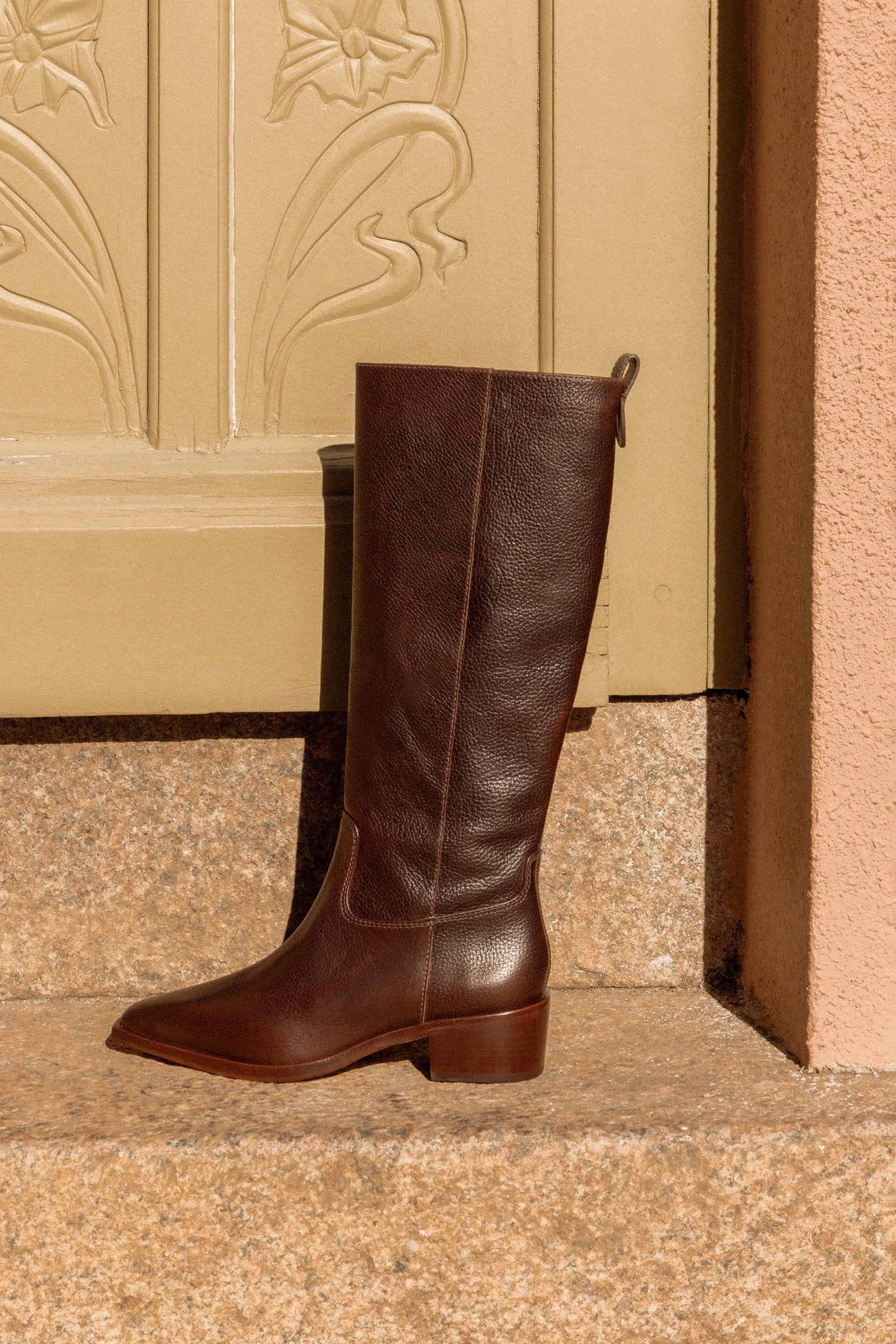 Bota Florencia Couro Marrom - Image 6