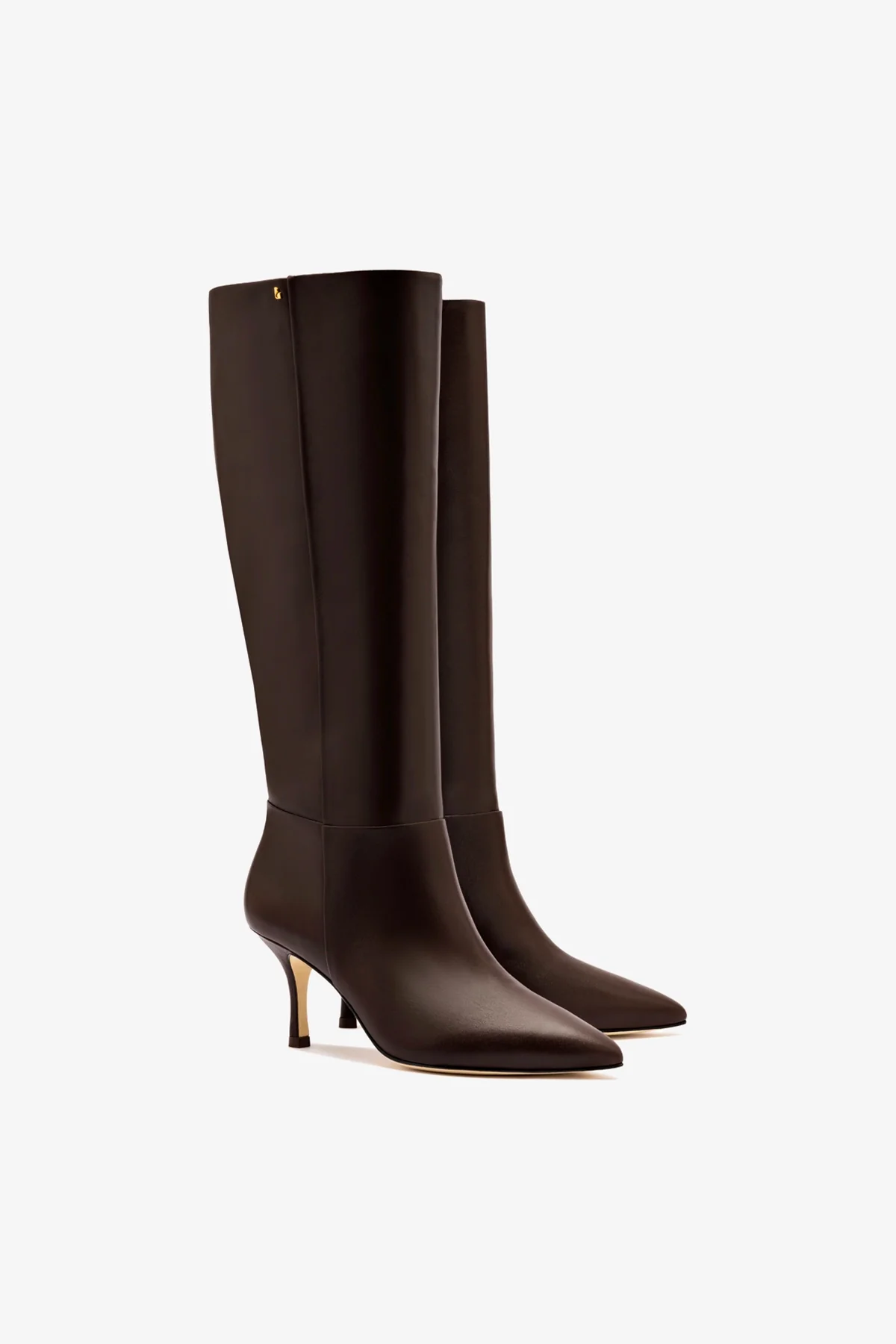 Bota Kate Mid Couro Marrom - Image 3
