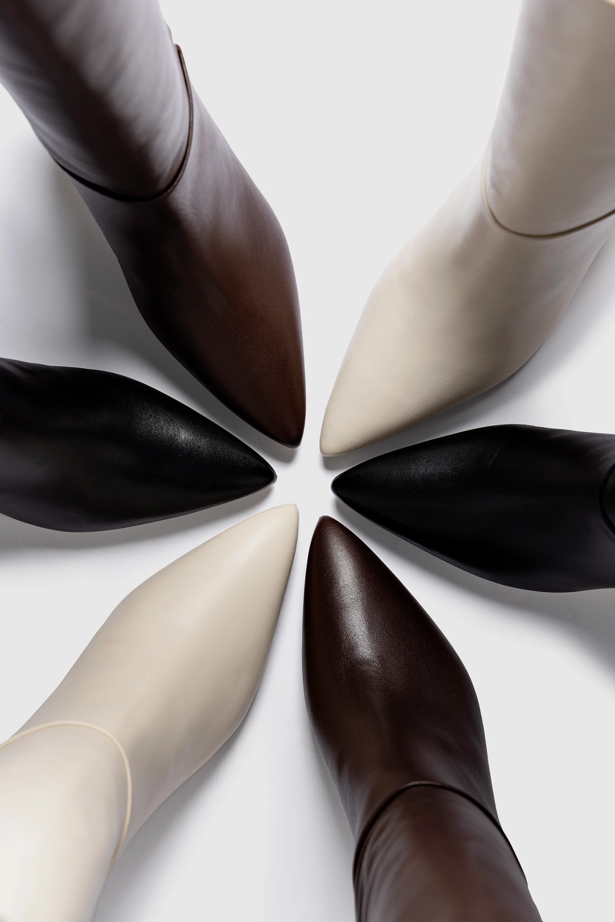 Bota Kate Mid Couro Marrom - Image 6