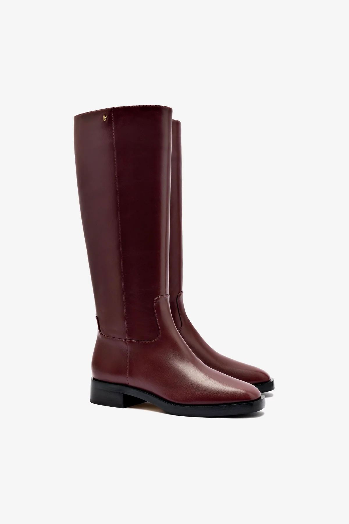 Bota Anne Couro Bordô - Image 3