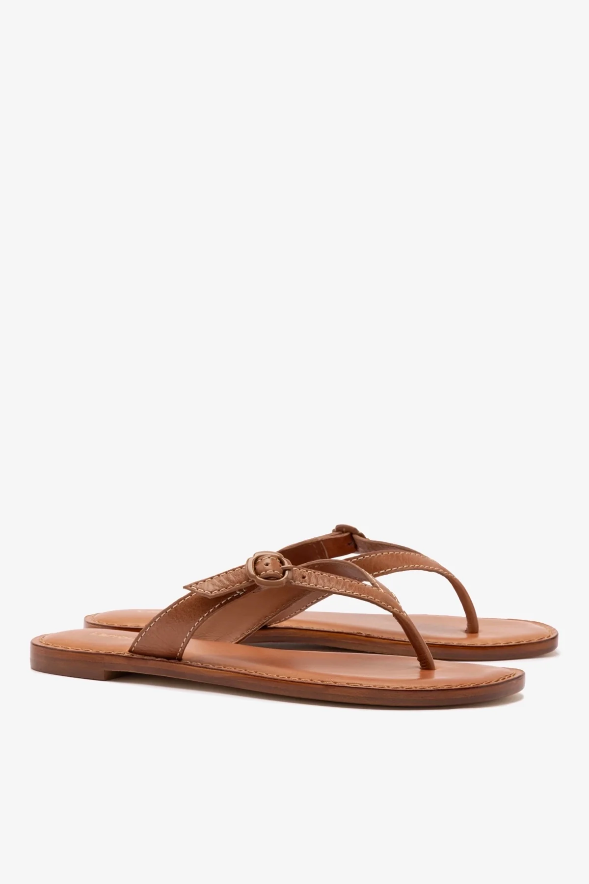 Flat Mary Kate Couro Caramelo - Image 3