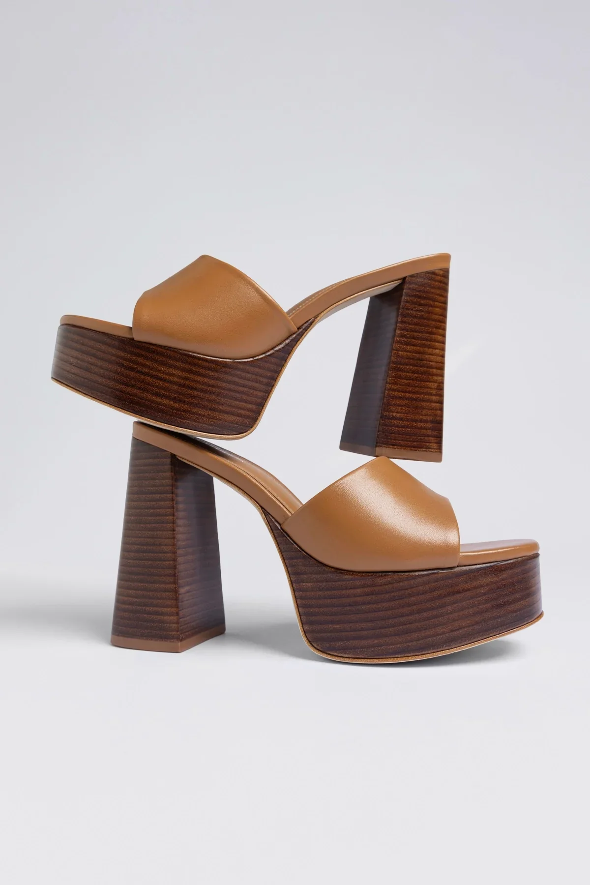 Mule Dolly Couro Caramelo - Image 5
