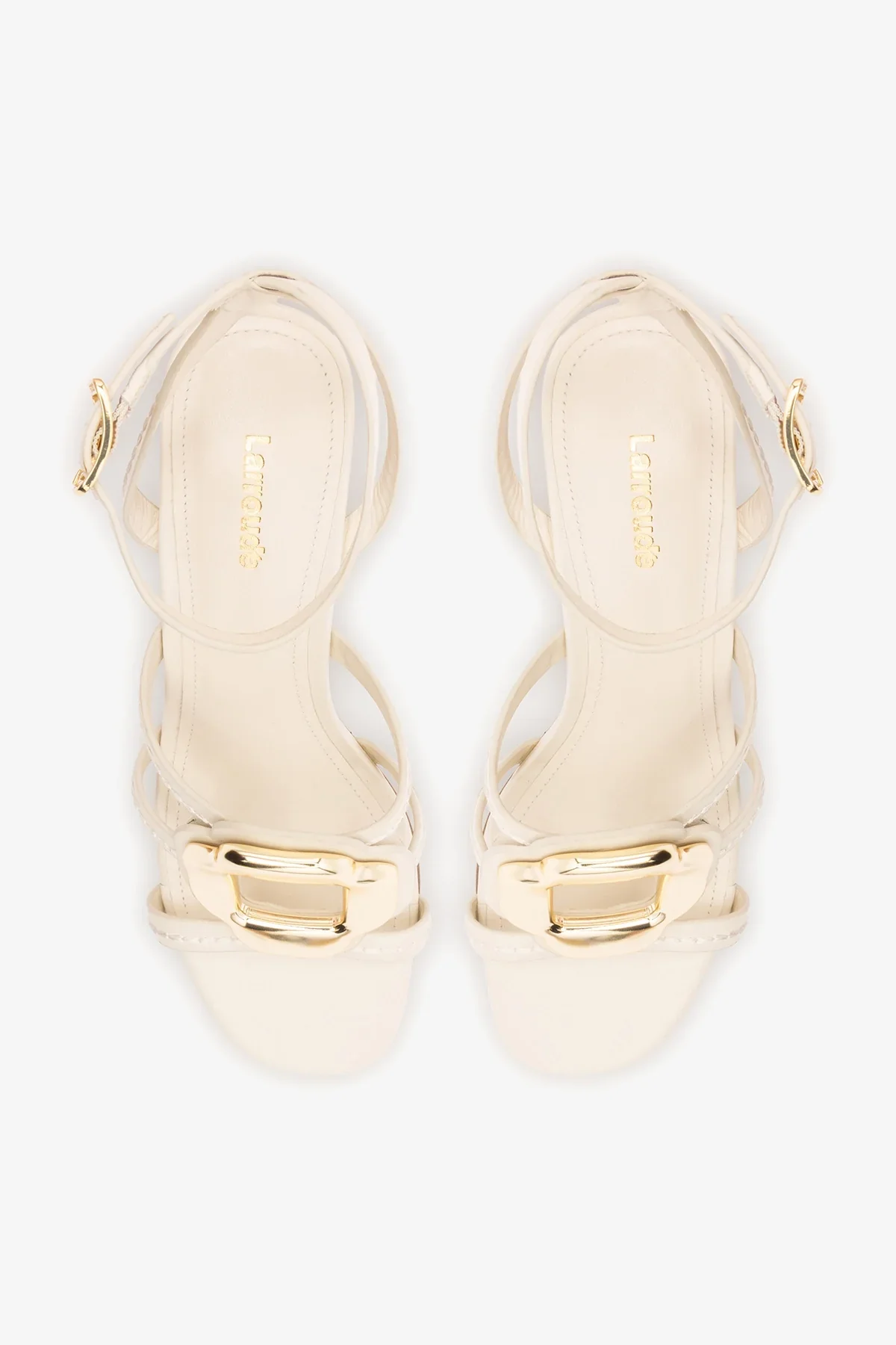 Sandália Margherita Block Couro Off White - Image 7