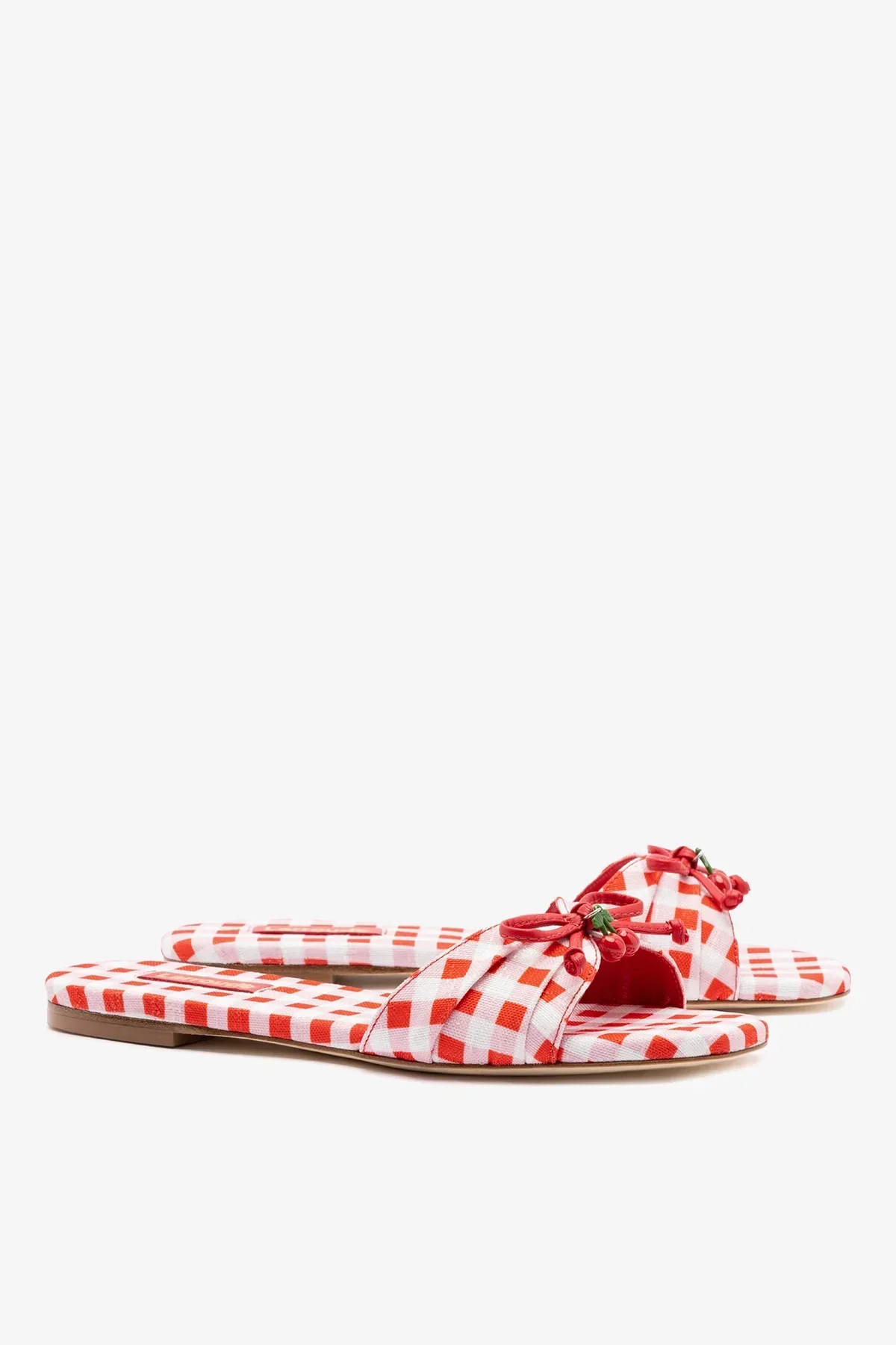 Flat Bardot Estampado Vermelho - Image 3
