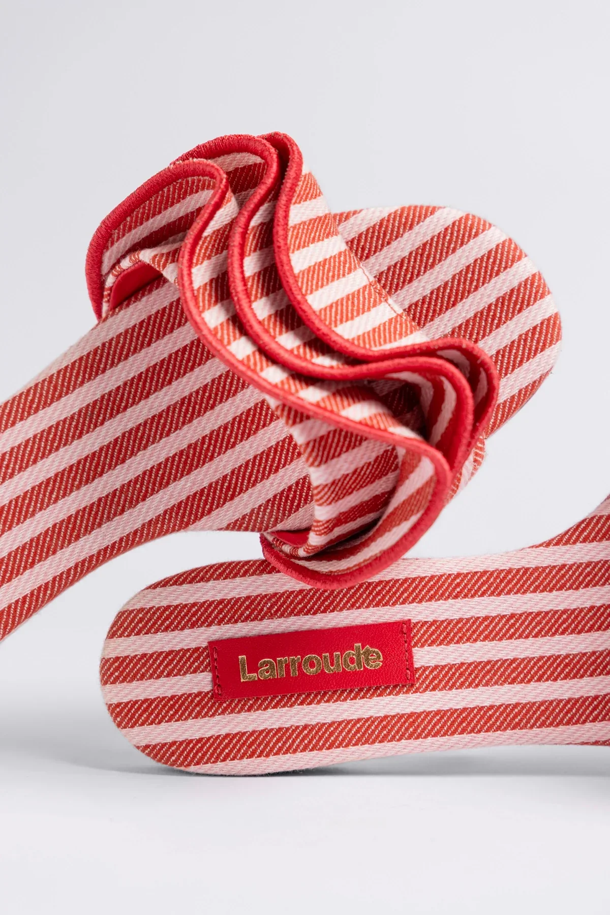 Flat Bardot Estampado Vermelho - Image 6