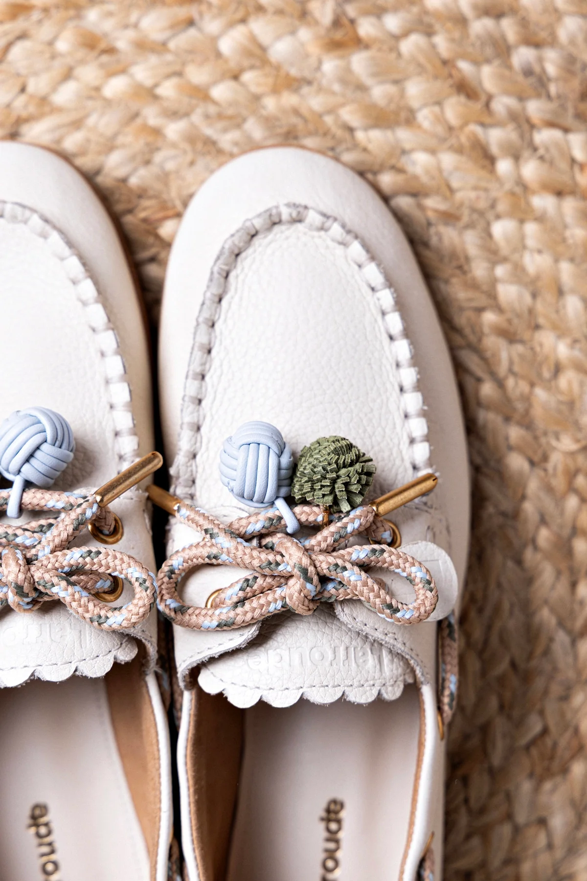 Mocassim Boat Shoe Cyprus Couro Off White - Image 6