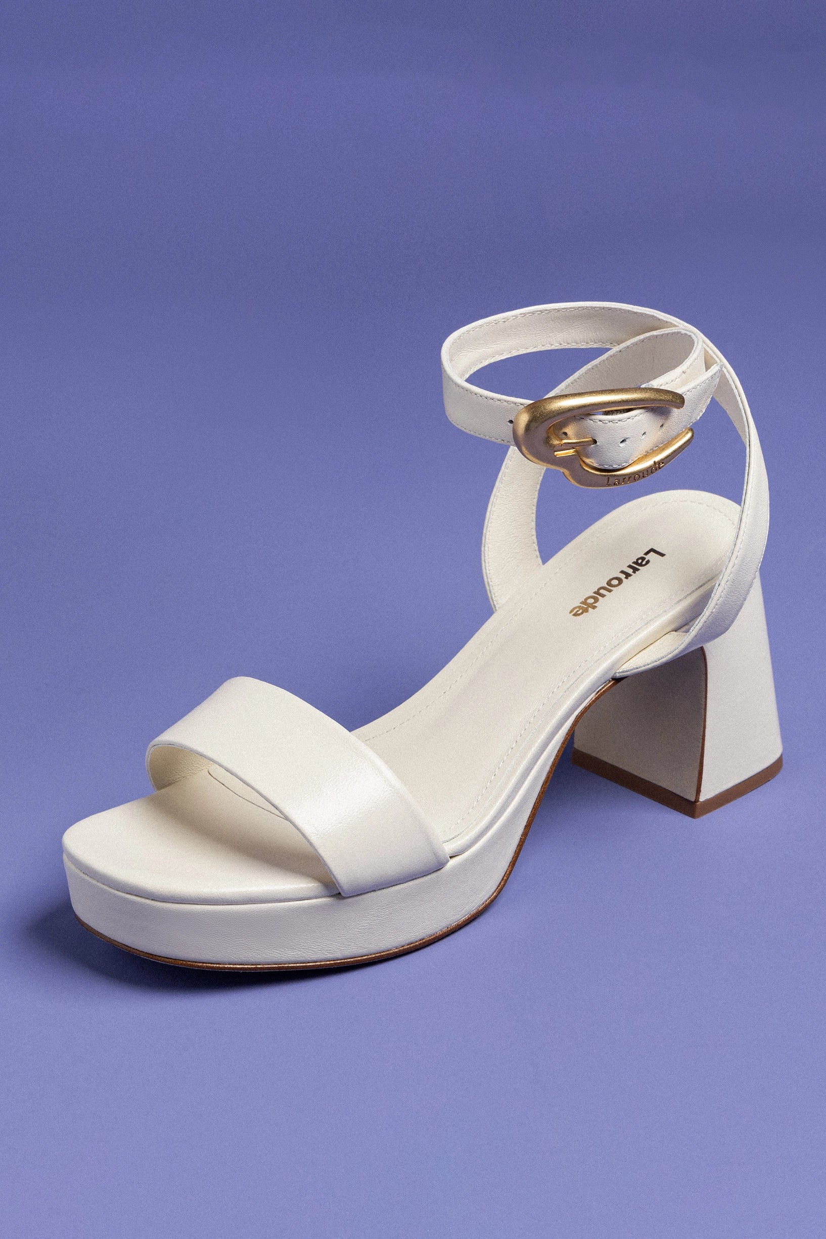 Sandália Dolly Verona Low Couro Off White - Image 2