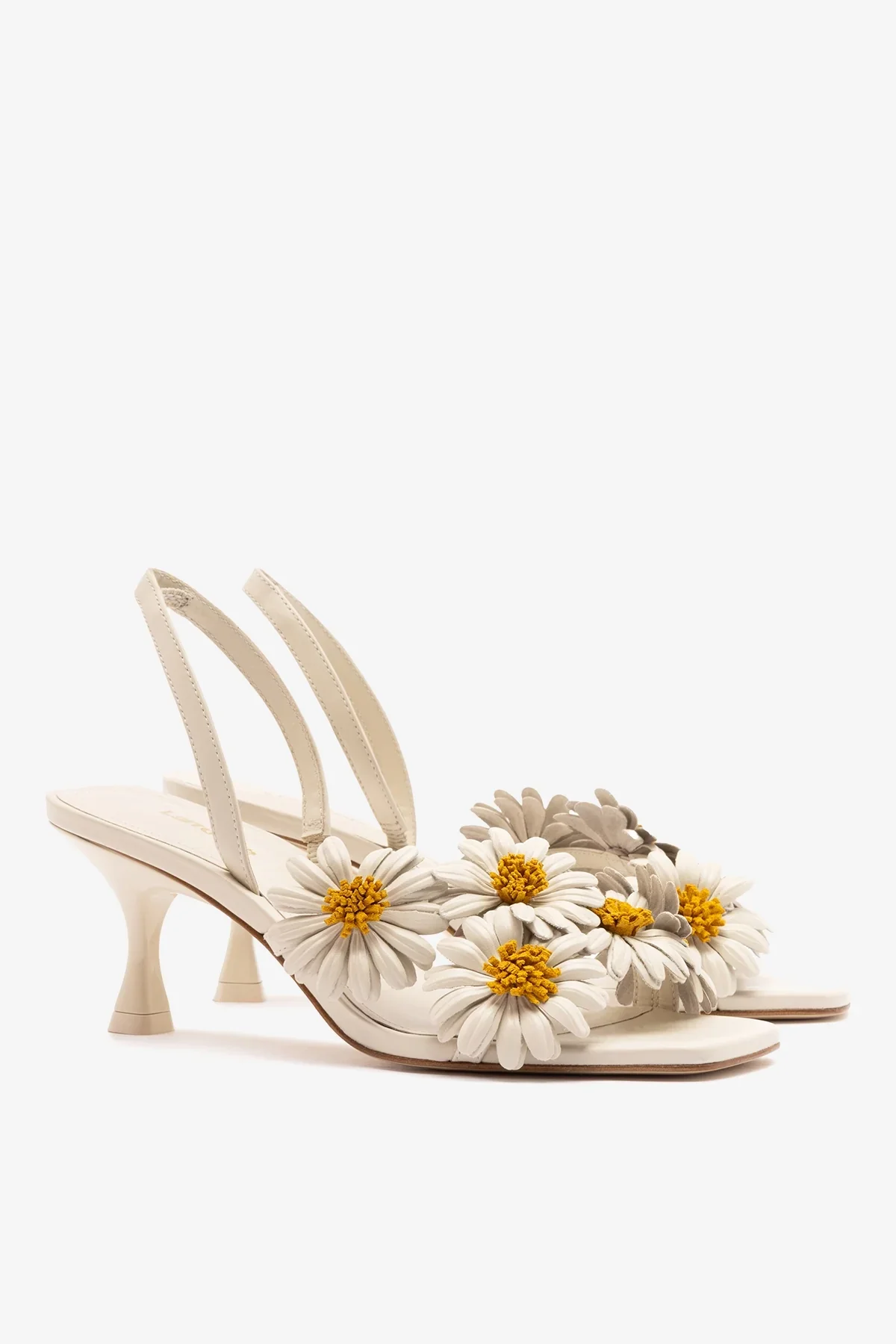 Sandália Fiore Couro Off White - Image 3