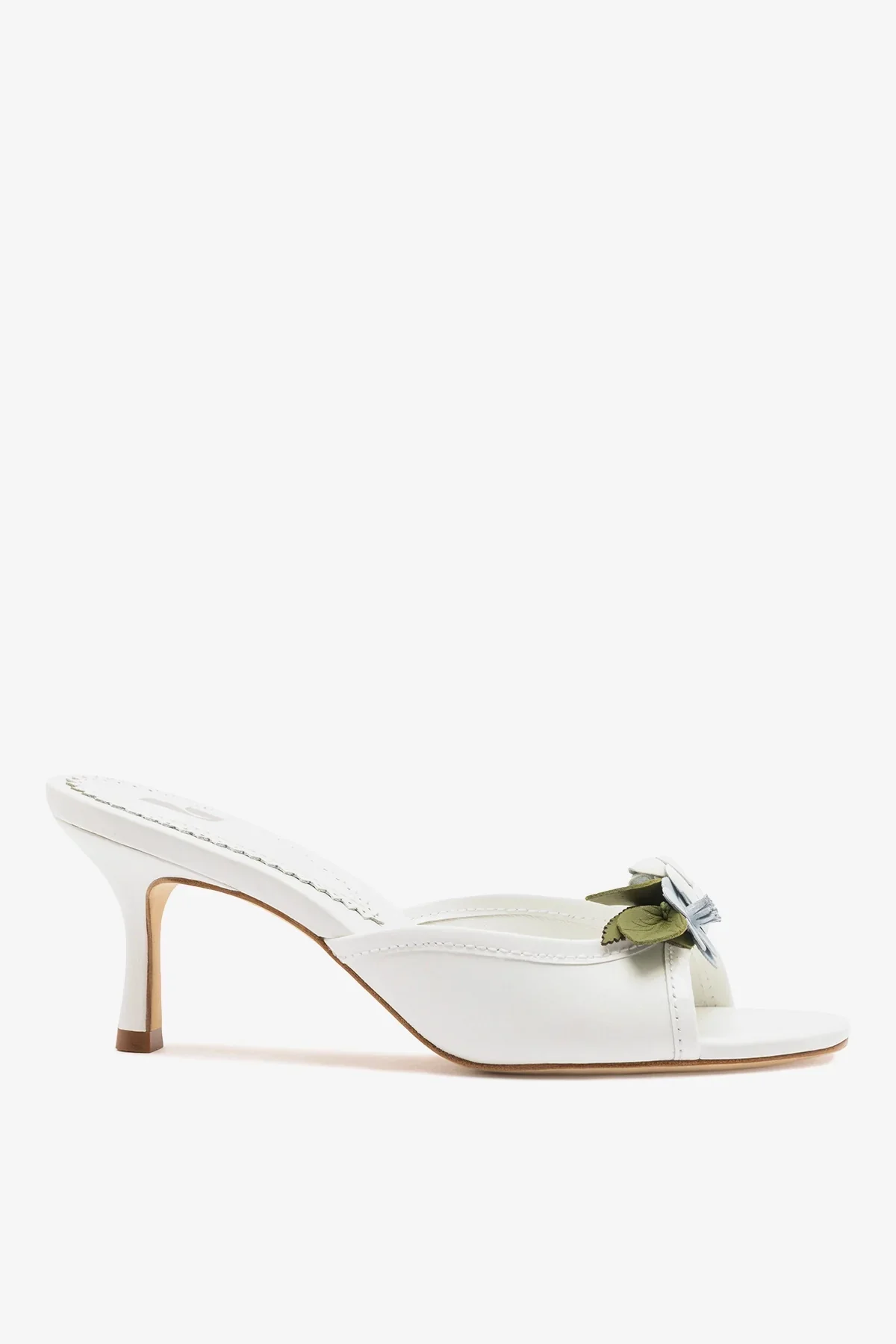 Mule Juliette Couro Branco