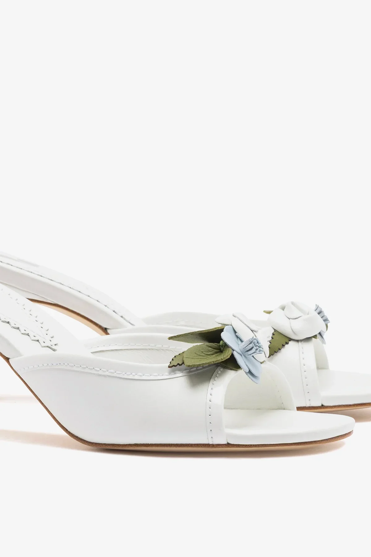 Mule Juliette Couro Branco - Image 4
