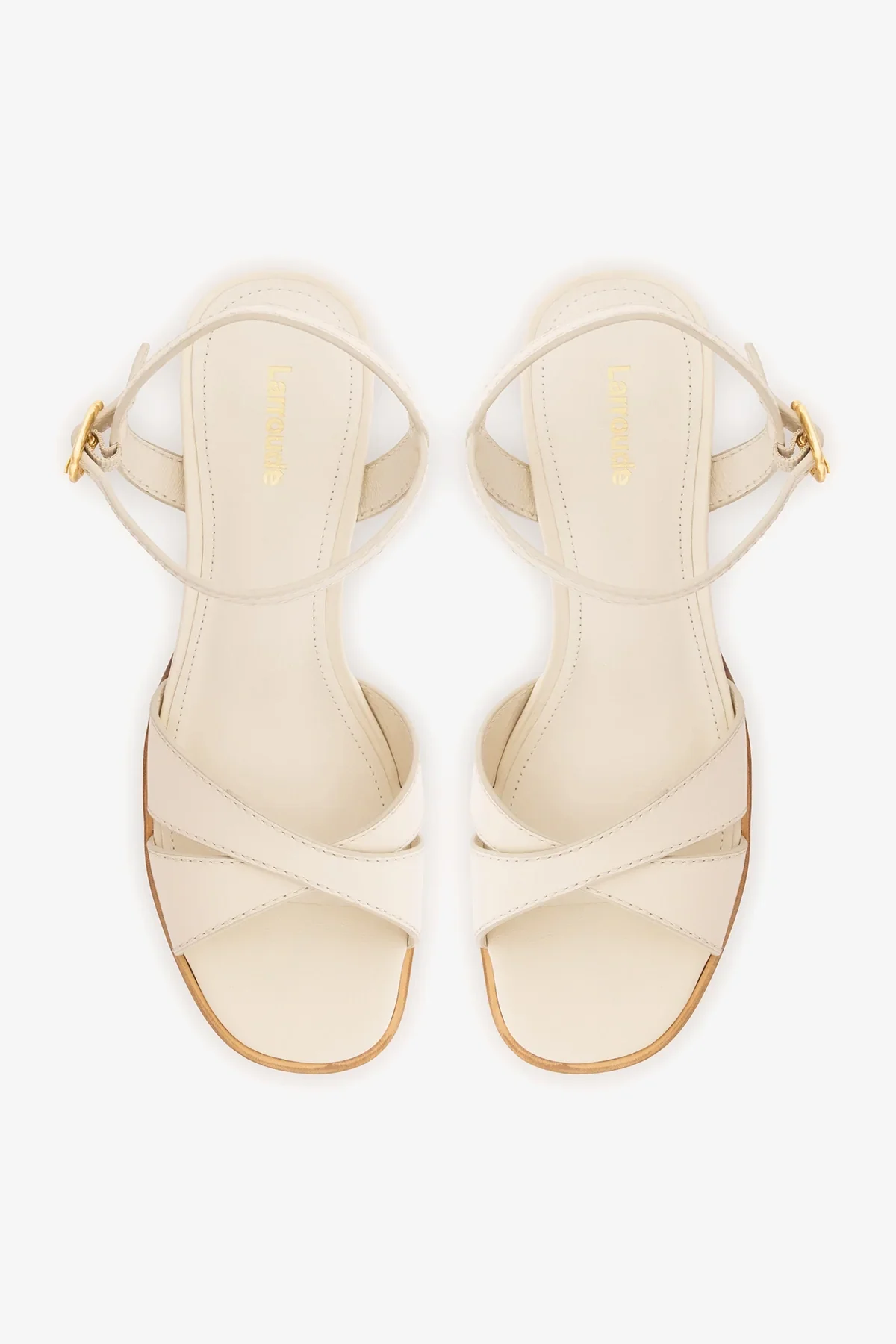 Sandália Roma Couro Off White - Image 7