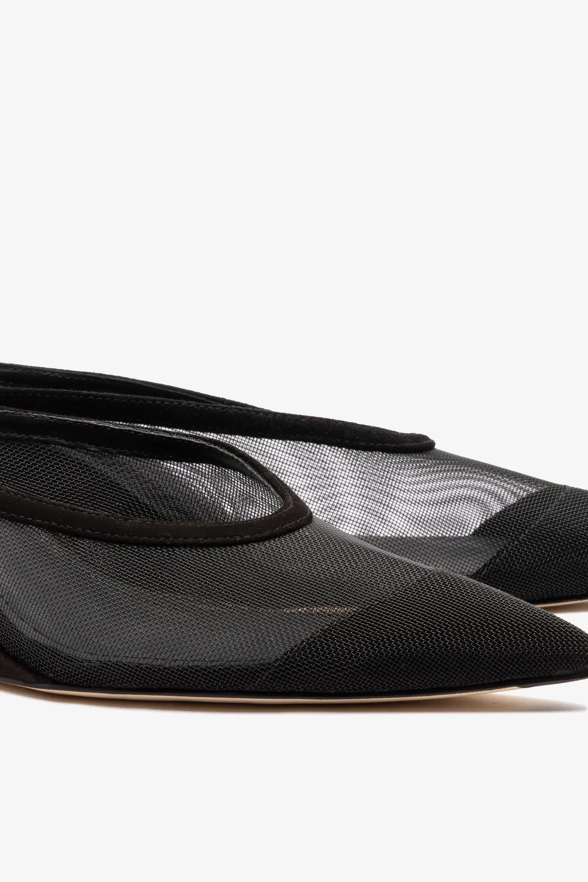 Mule Loulou Mesh Camurça Preto - Image 5
