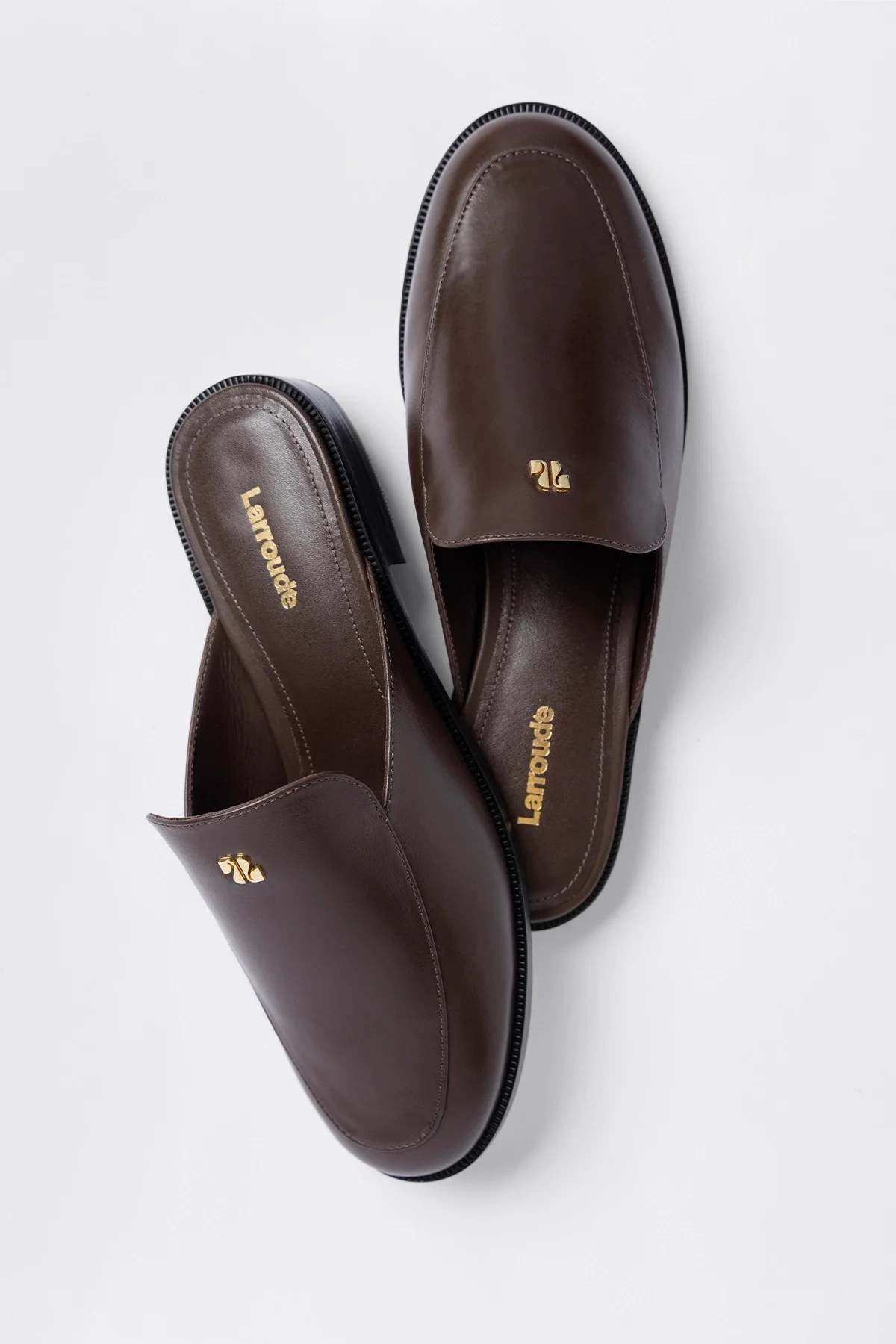 Mule Margaux Couro Marrom - Image 3