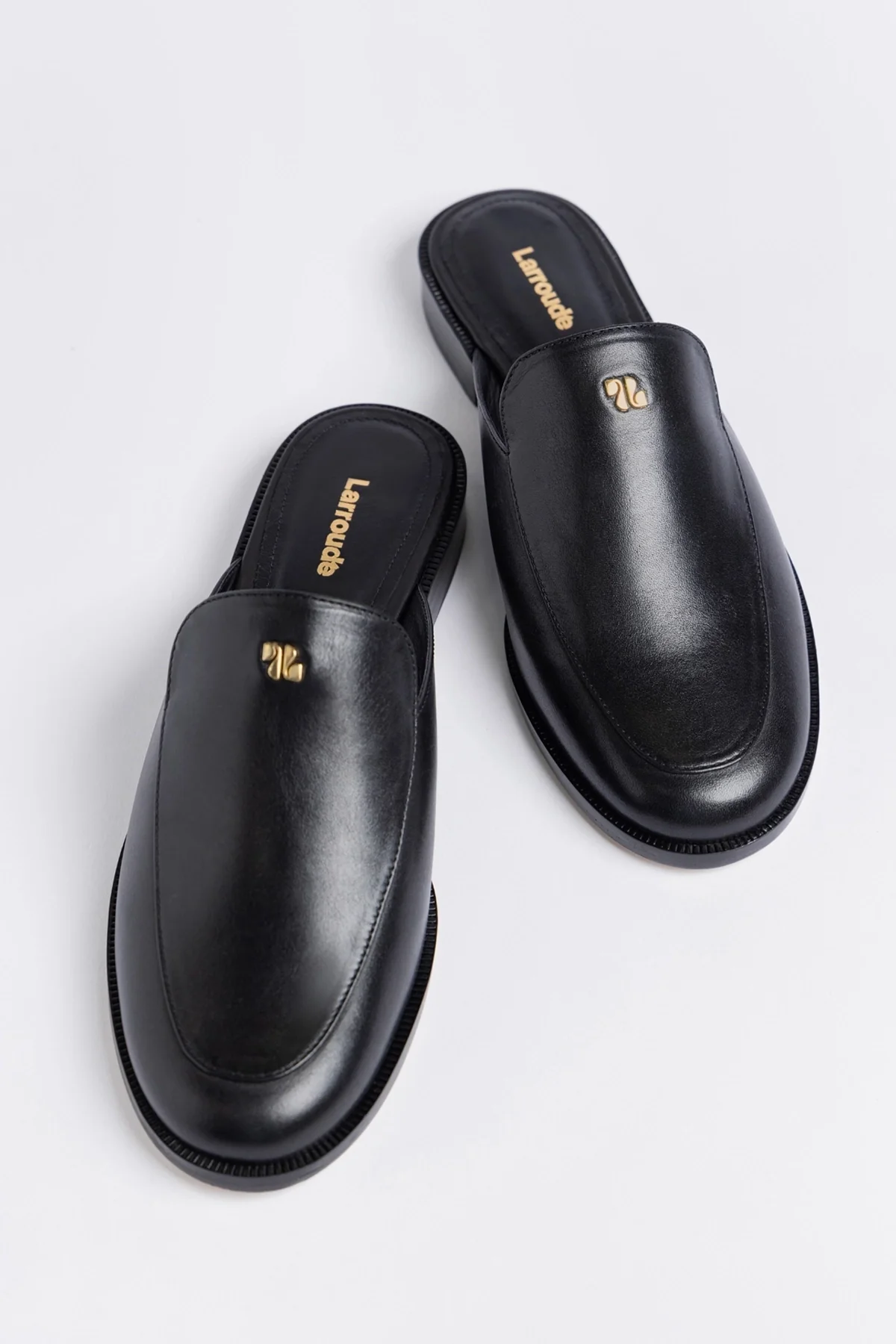 Mule Margaux Couro Preto - Image 3