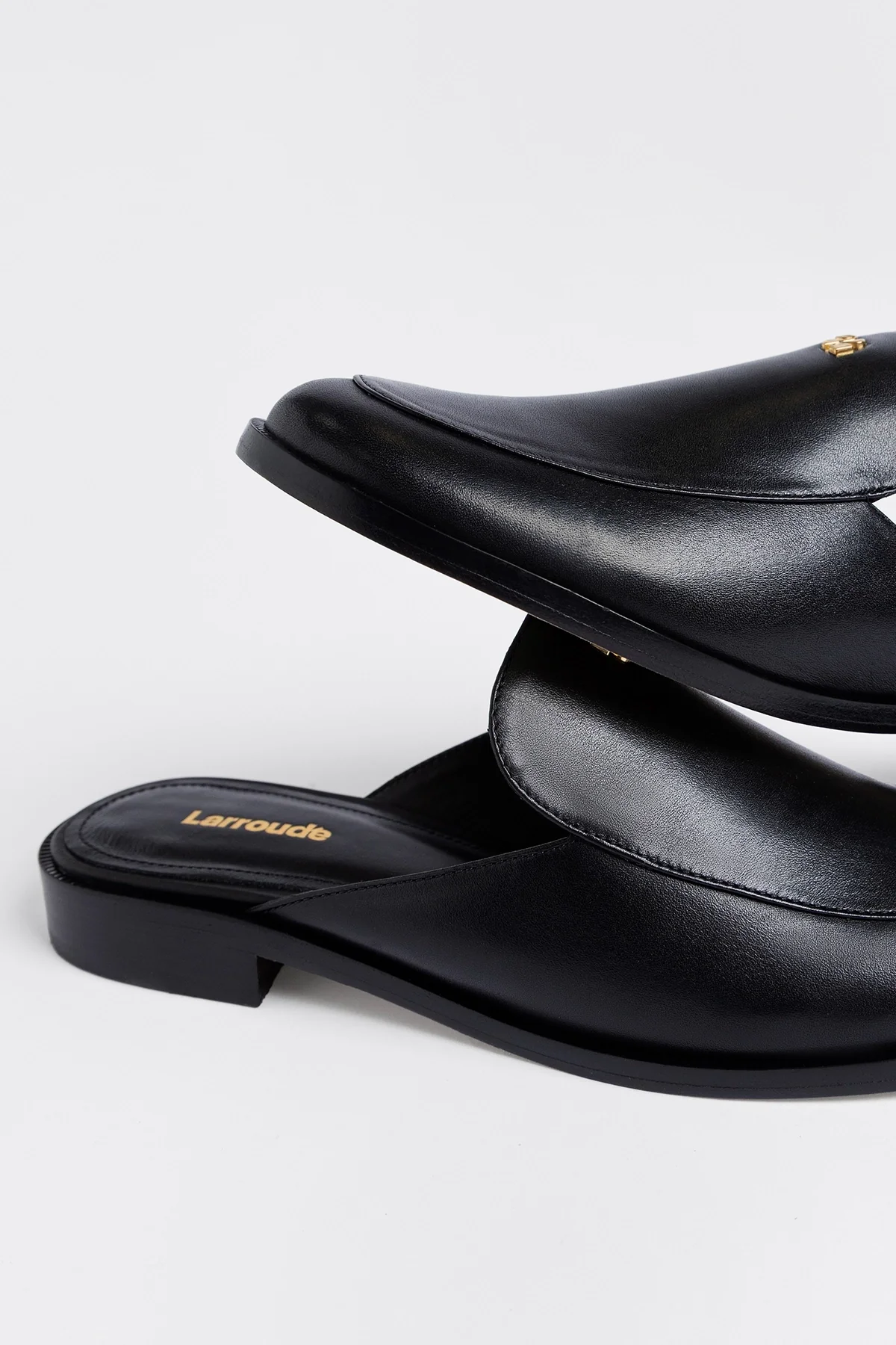 Mule Margaux Couro Preto - Image 4