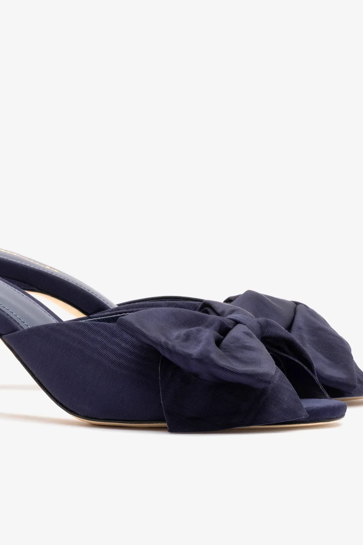 Mule Peep Toe Elle Seda Azul - Image 4