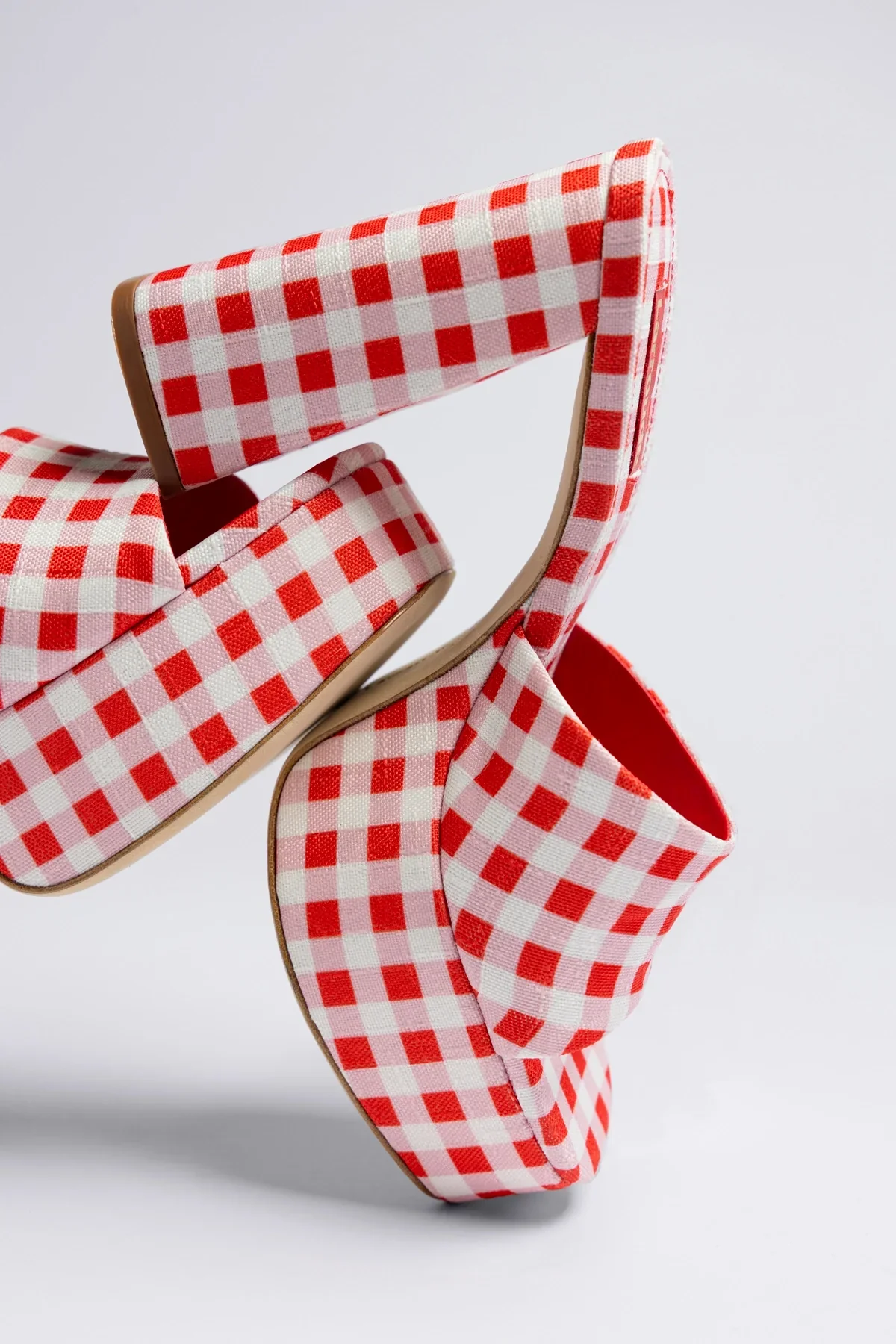 Mule Plataforma Dolly Estampado Vermelho - Image 6