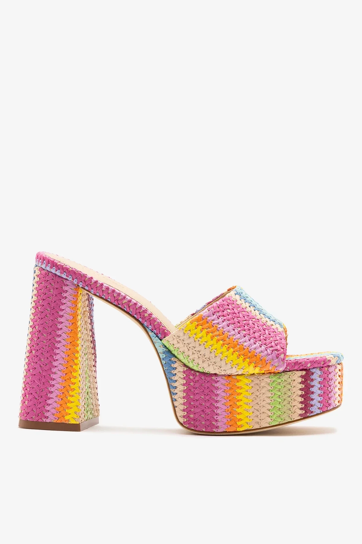 Mule Dolly Ráfia Multicor