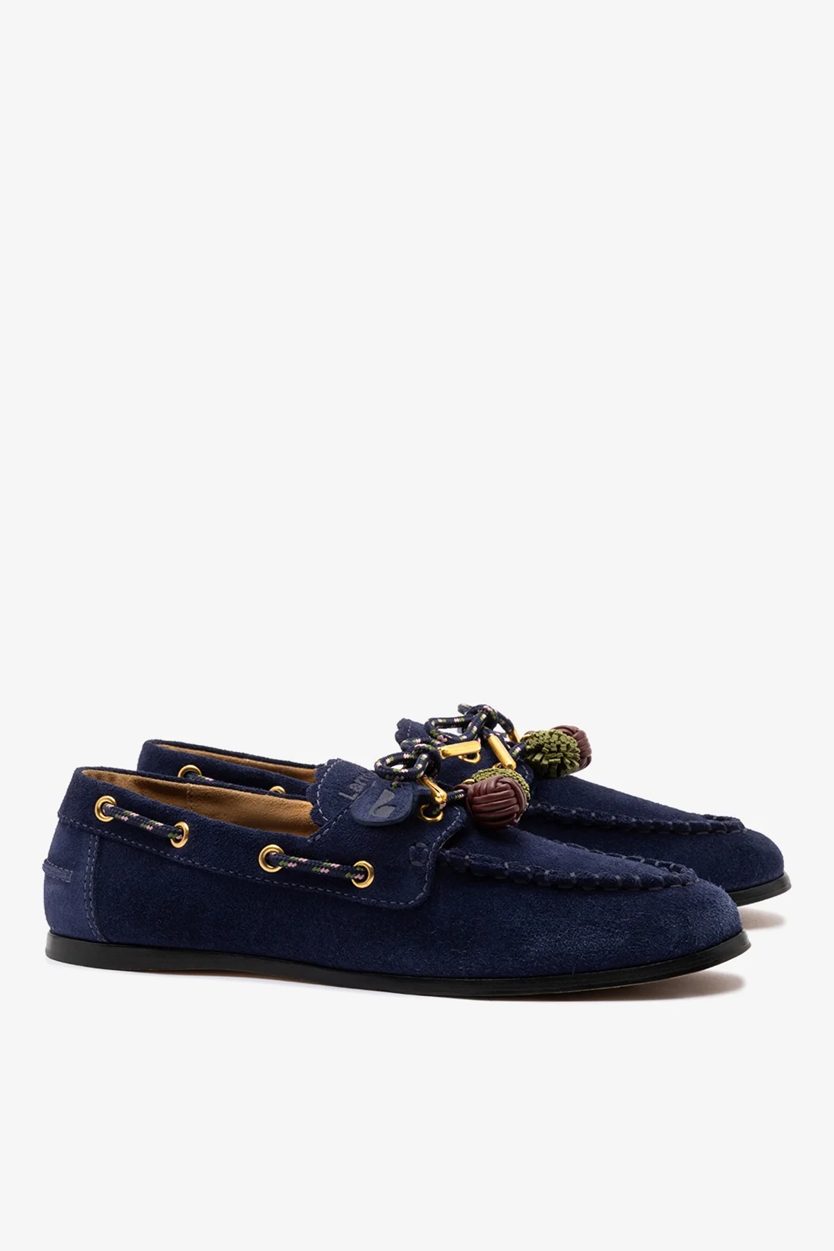 Mocassim Boat Shoe Cyprus Camurça Azul - Image 3