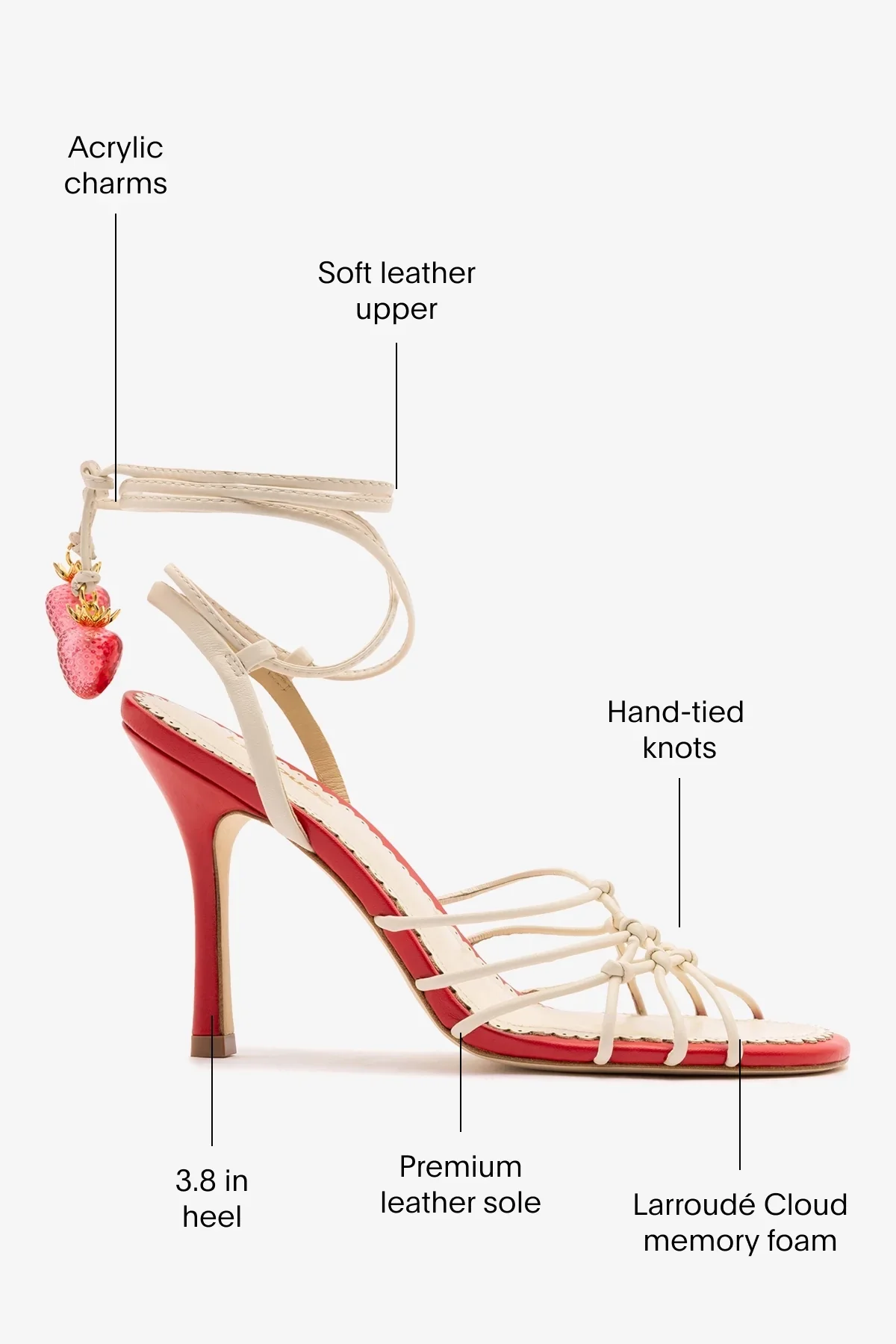 Sandália Carmen Couro Off White - Image 5