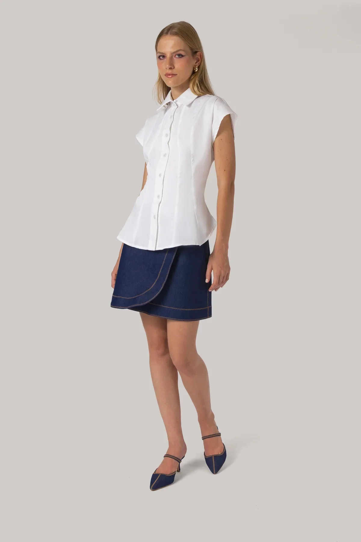 Camisa Jules Percal Branco - Image 4