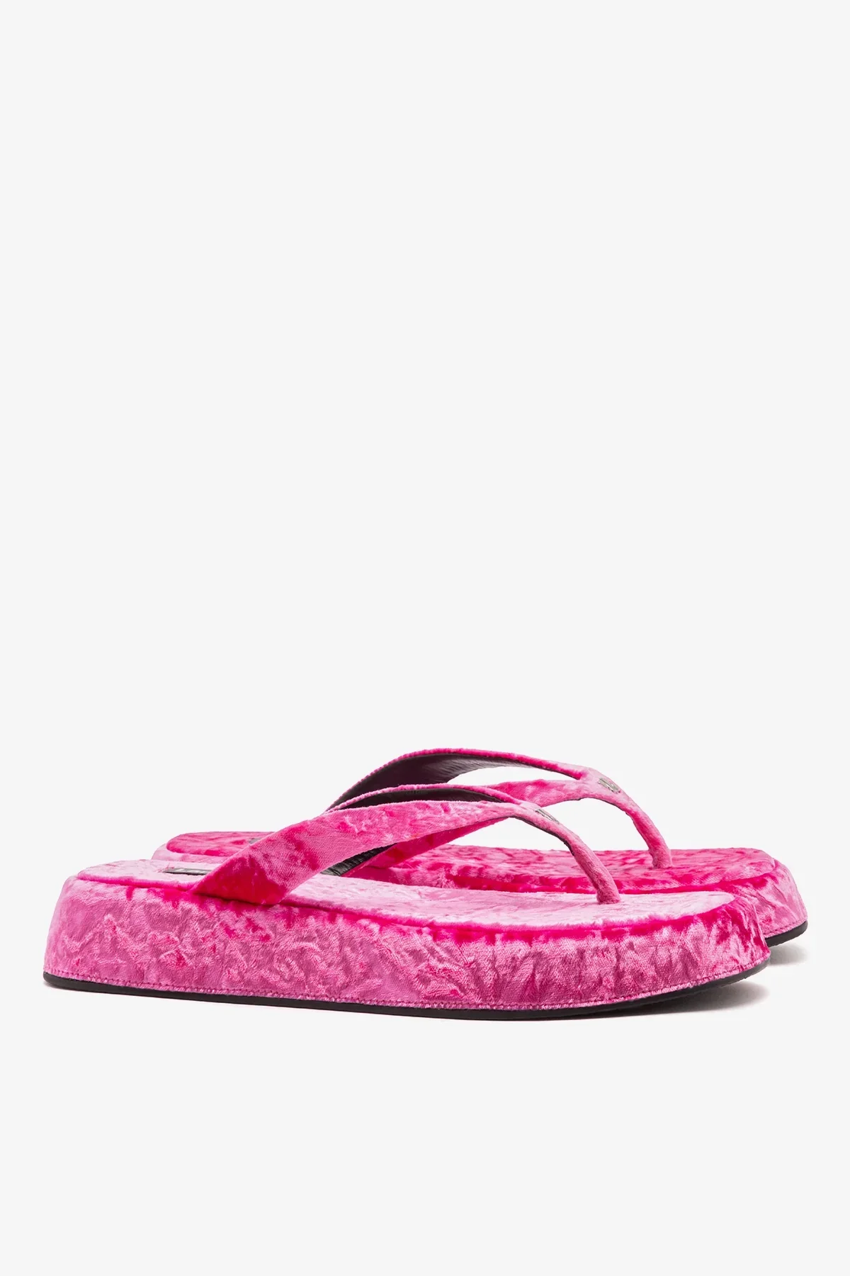 Sandália Roxy Veludo Rosa - Image 3