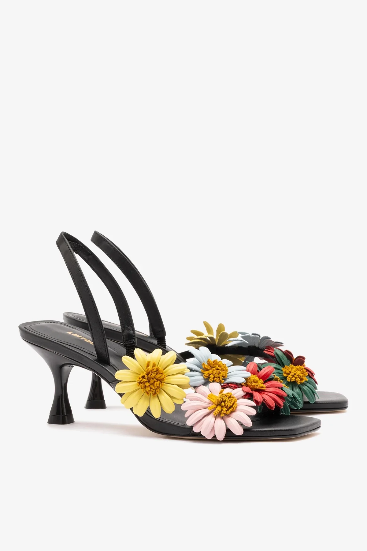 Sandália Fiore Couro Preto - Image 3
