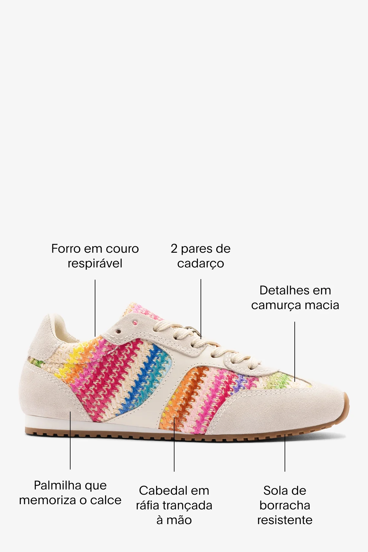Tênis Stella Ráfia Multicor - Image 5