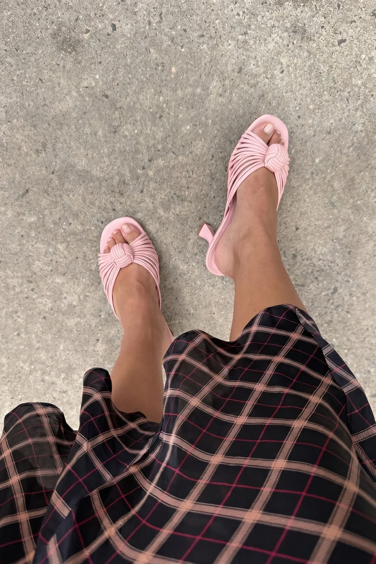 Mule Valerie Couro Rosa - Image 2