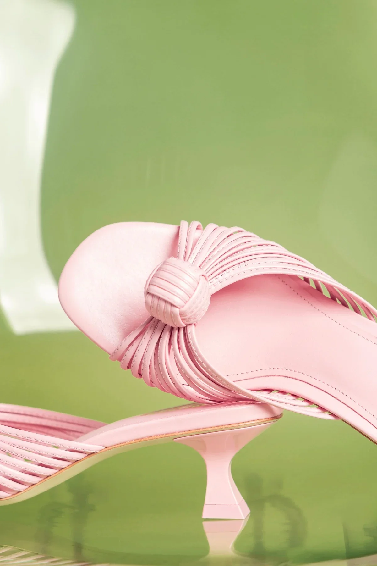 Mule Valerie Couro Rosa - Image 6