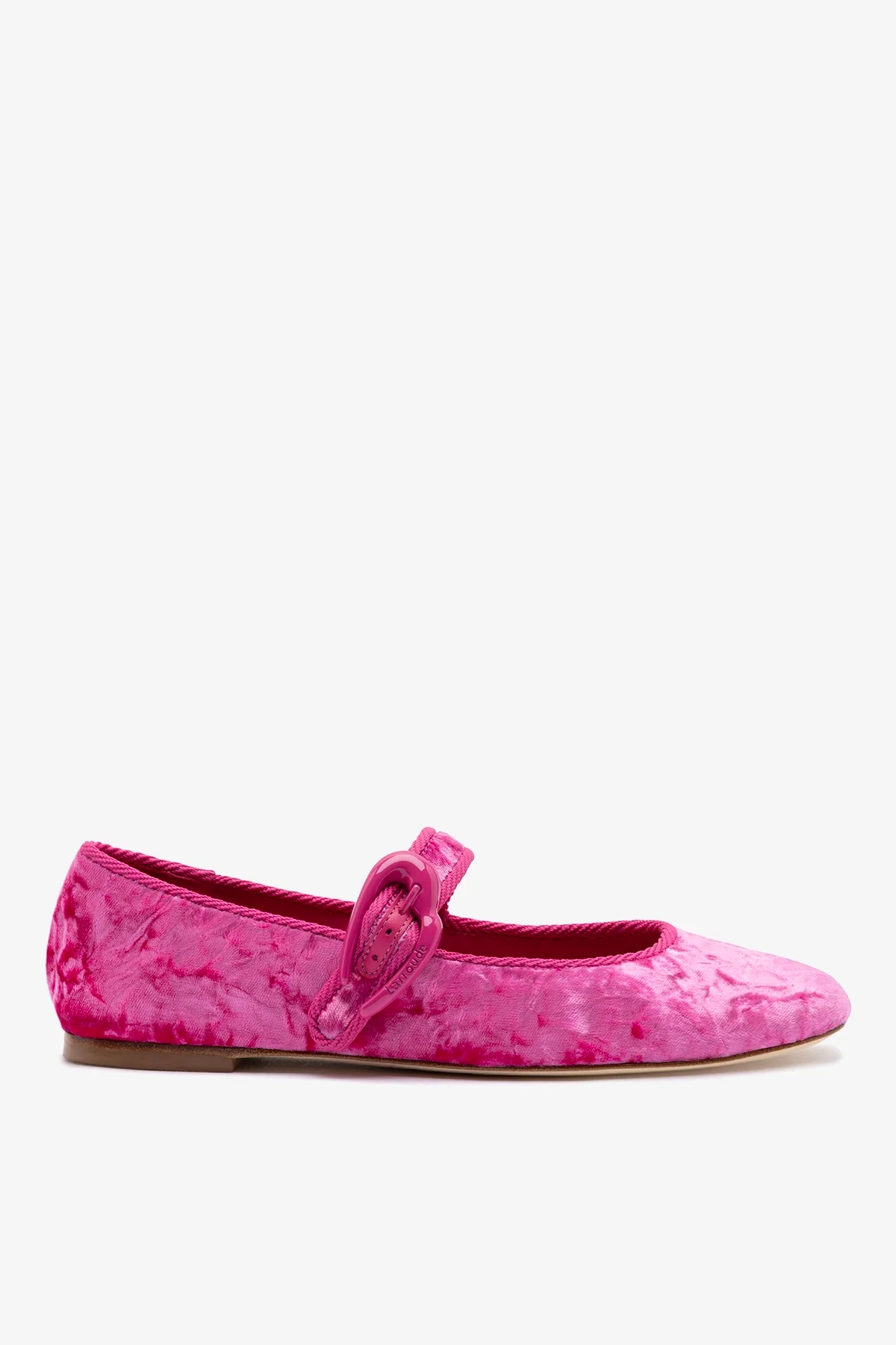 Sapatilha Verona Veludo Rosa
